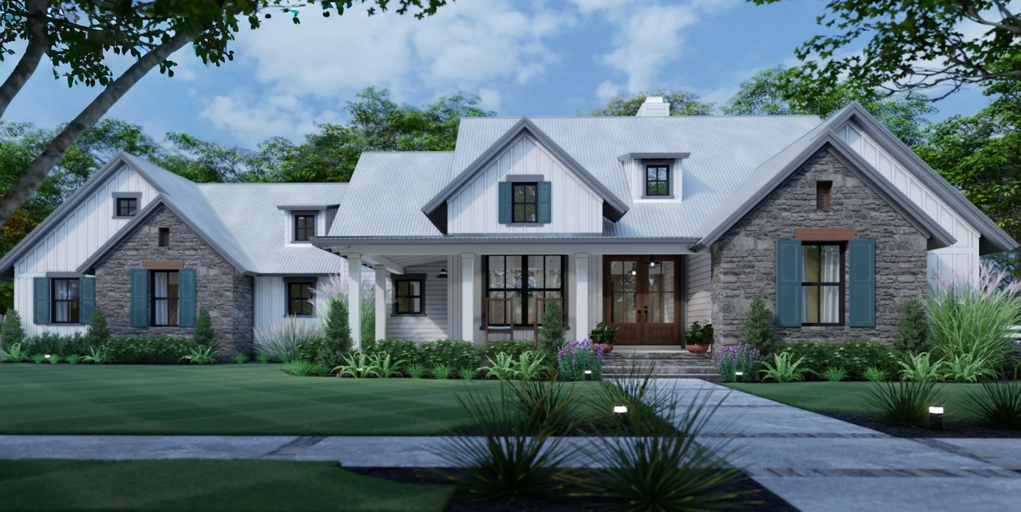 Cool Meadow Farm House Plan