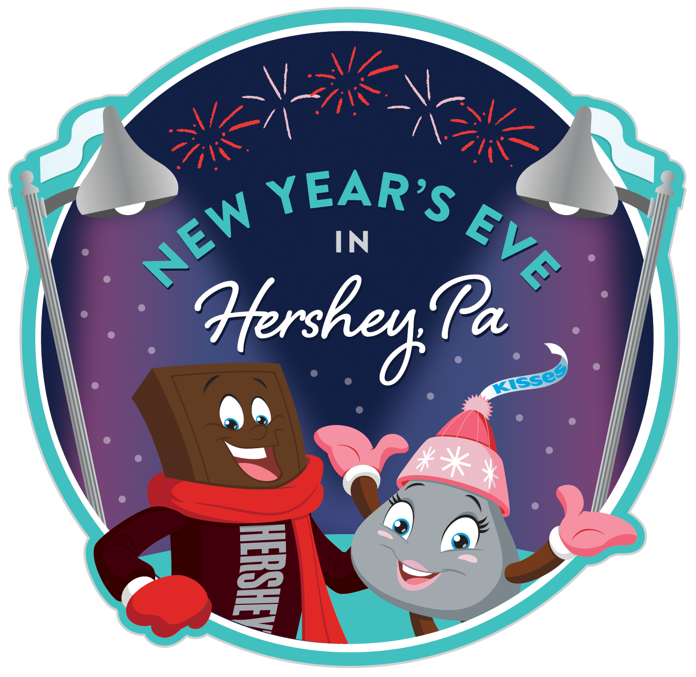 Hershey New Year&#39;s Eve