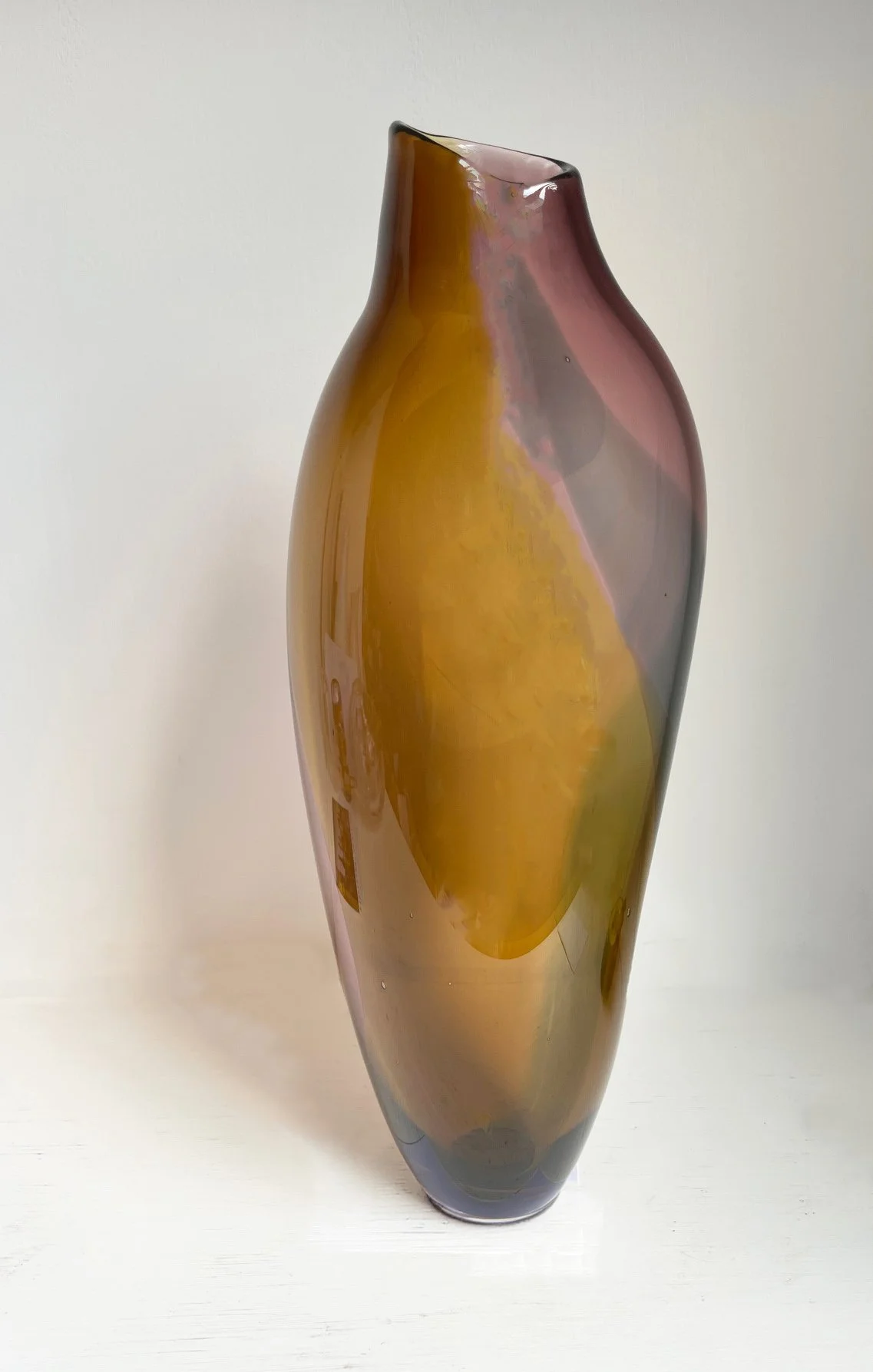 Heather Gold Bottle glass vessel by Michele Oberdieck 3.jpg