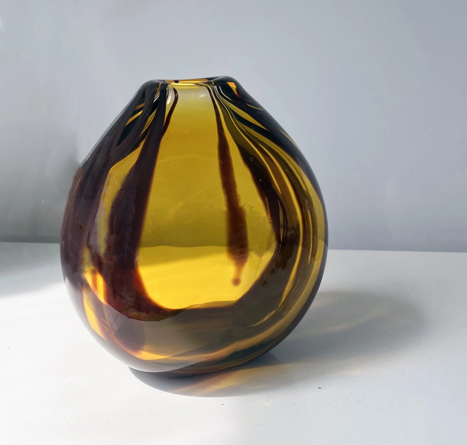 Yellow RedStripe Glass pod by Michele Oberdieck 2.jpg
