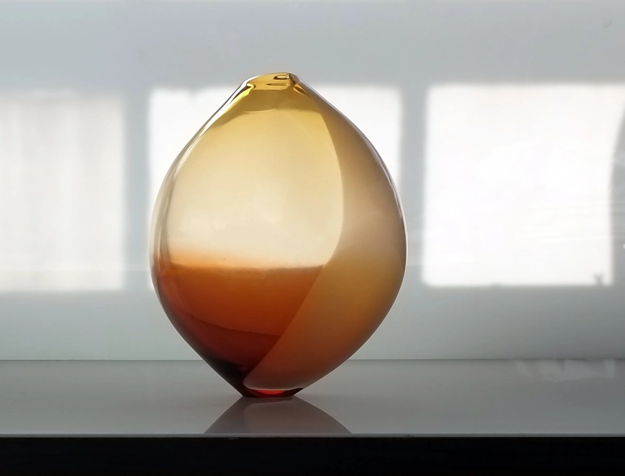 Antique Spring blown glass