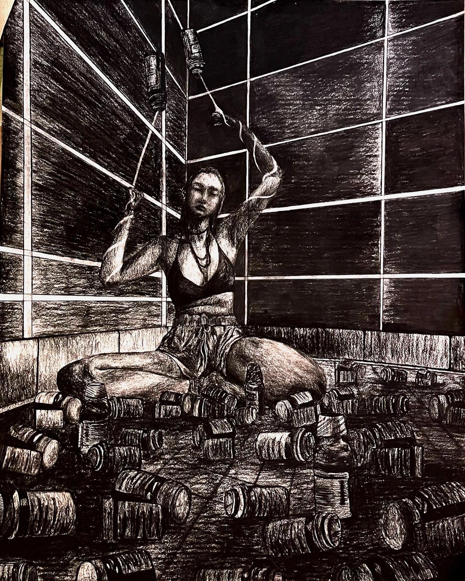 Charcoal on Paper (40x60in)