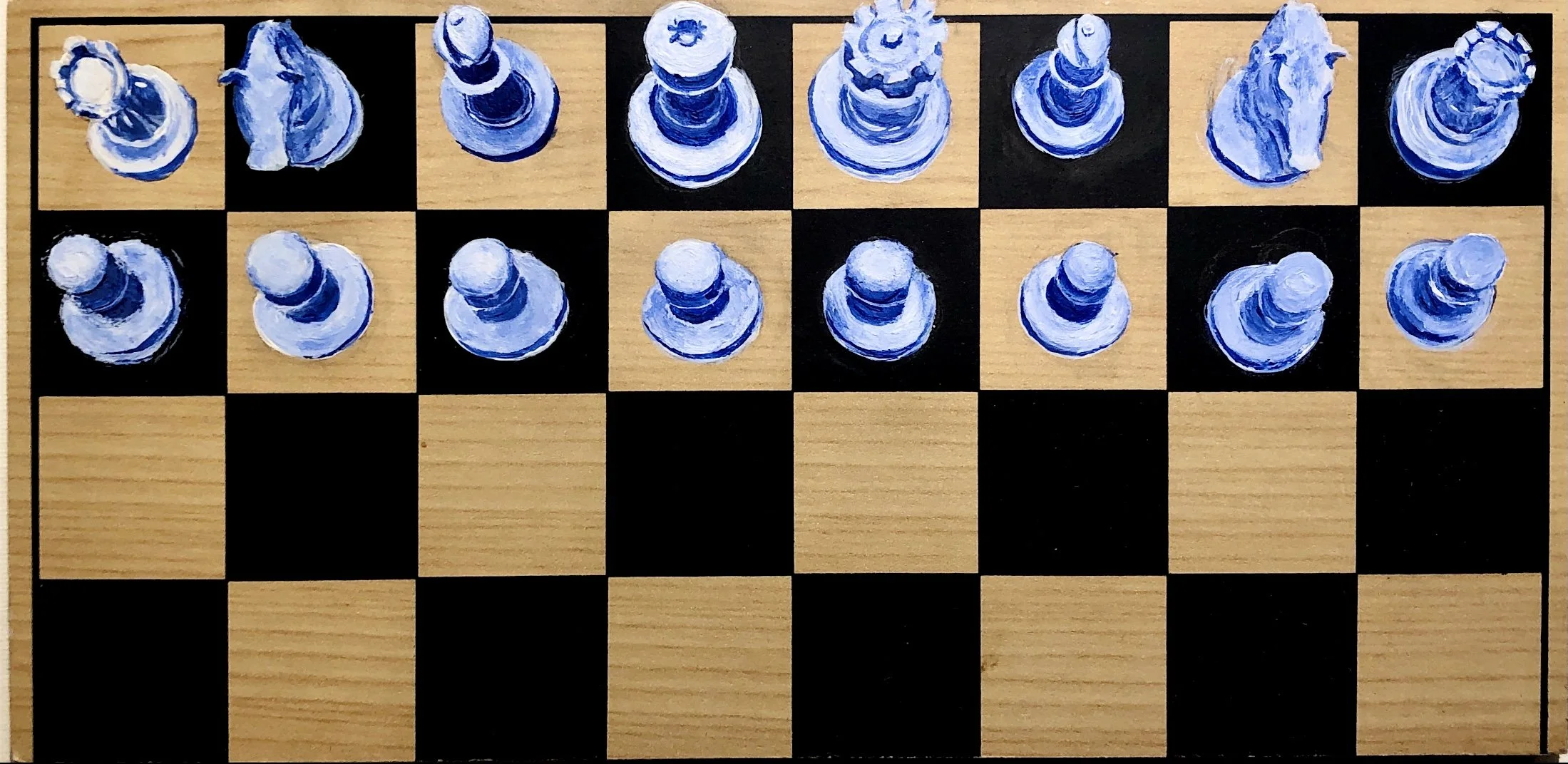 Acrylic on Wood