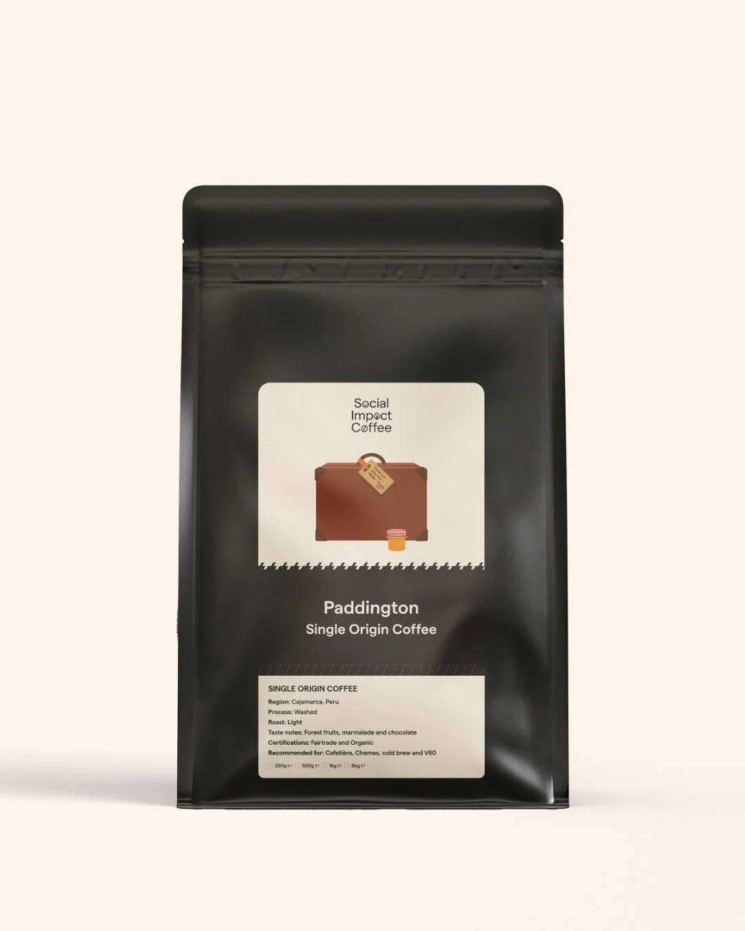 Bright flavour, meaningful impact ☕️

This light-roast Peruvian coffee from Cajamarca is produced by Cooperativa Agraria Frontera San Ignacio and crafted for clean, expressive filter brewing.

What makes it stand out?
&bull; Organic &amp; Fairtrade c