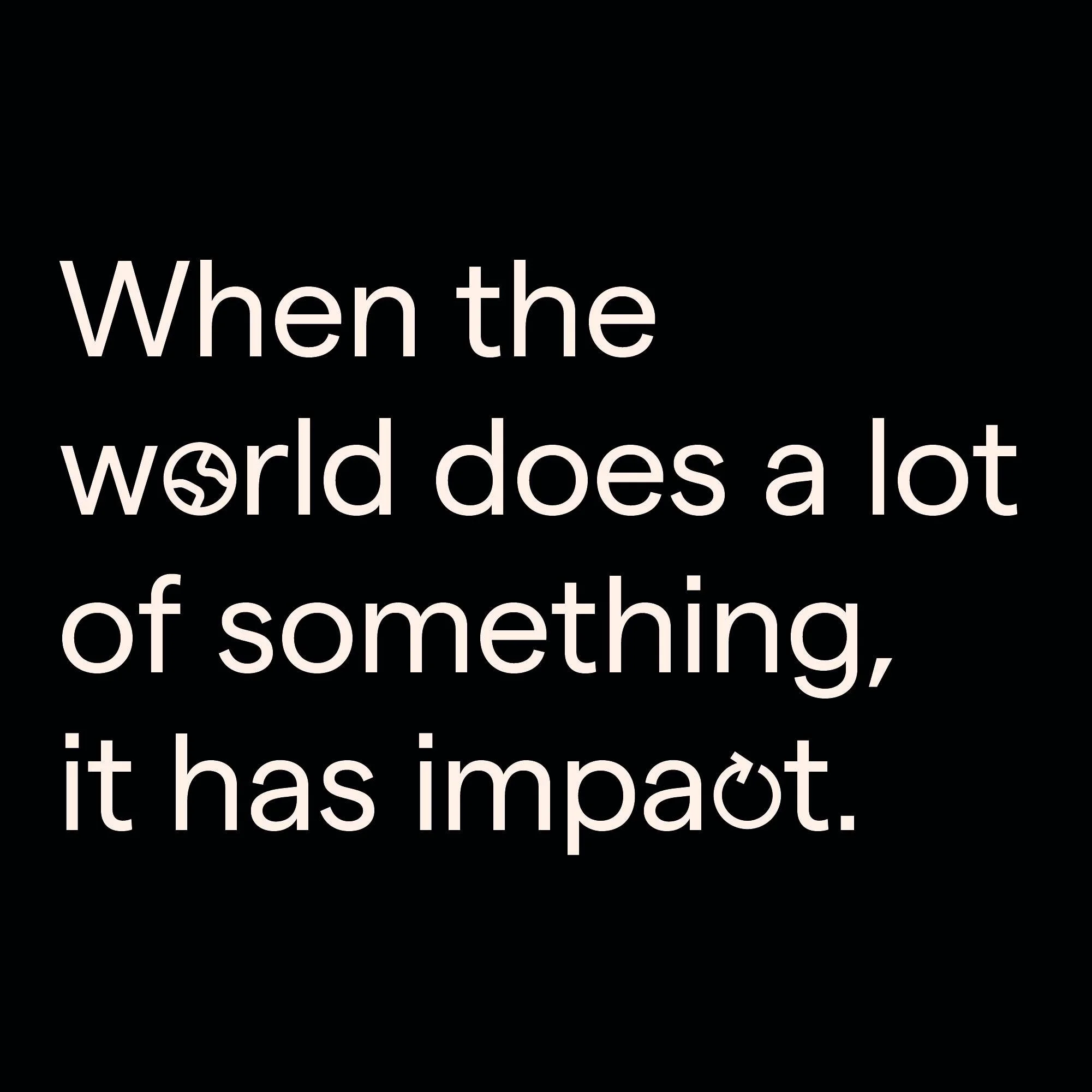 &ldquo;When the world does a lot of something, it has impact.&rdquo;

So we decided to change how coffee is done ☕🌍
By roasting smarter, we cut carbon emissions by 95%&mdash;because small daily rituals shouldn&rsquo;t cost the earth.

Drink coffee. 