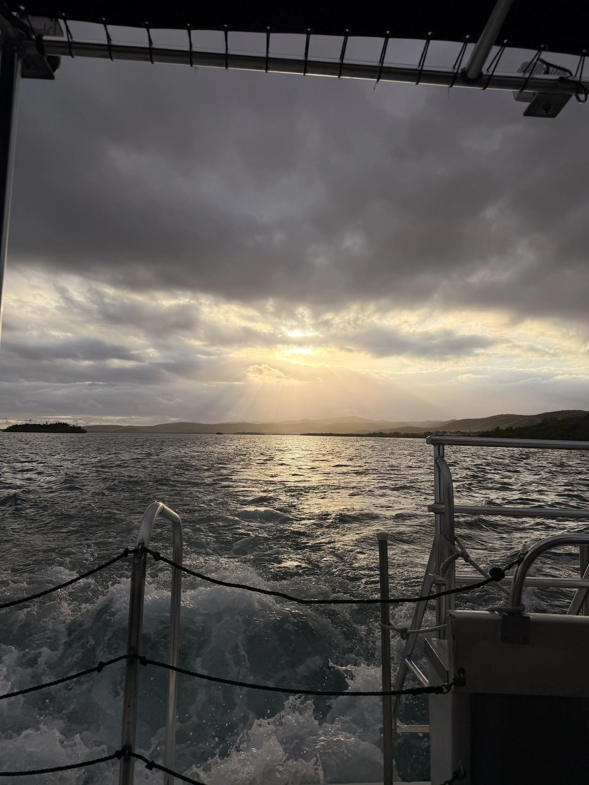 The light is what we do together, under pressure