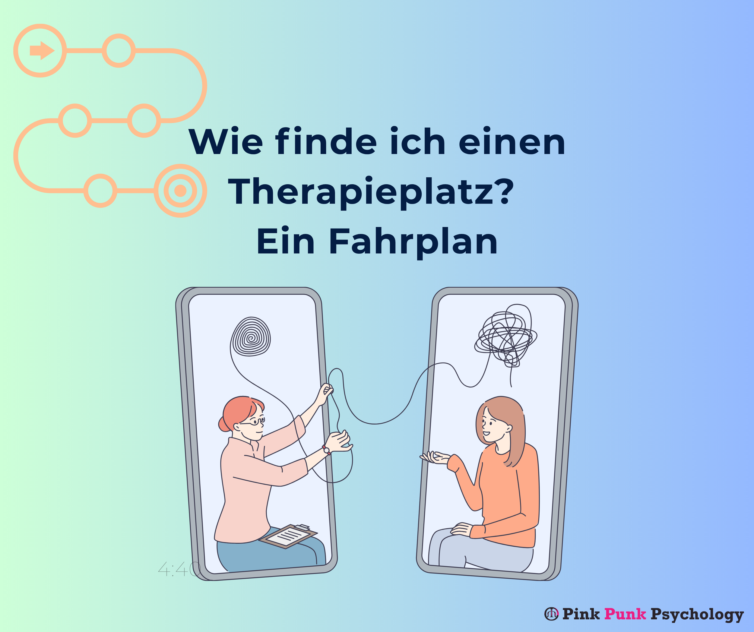 Wie finde ich einen Therapieplatz? Der ehrliche Fahrplan