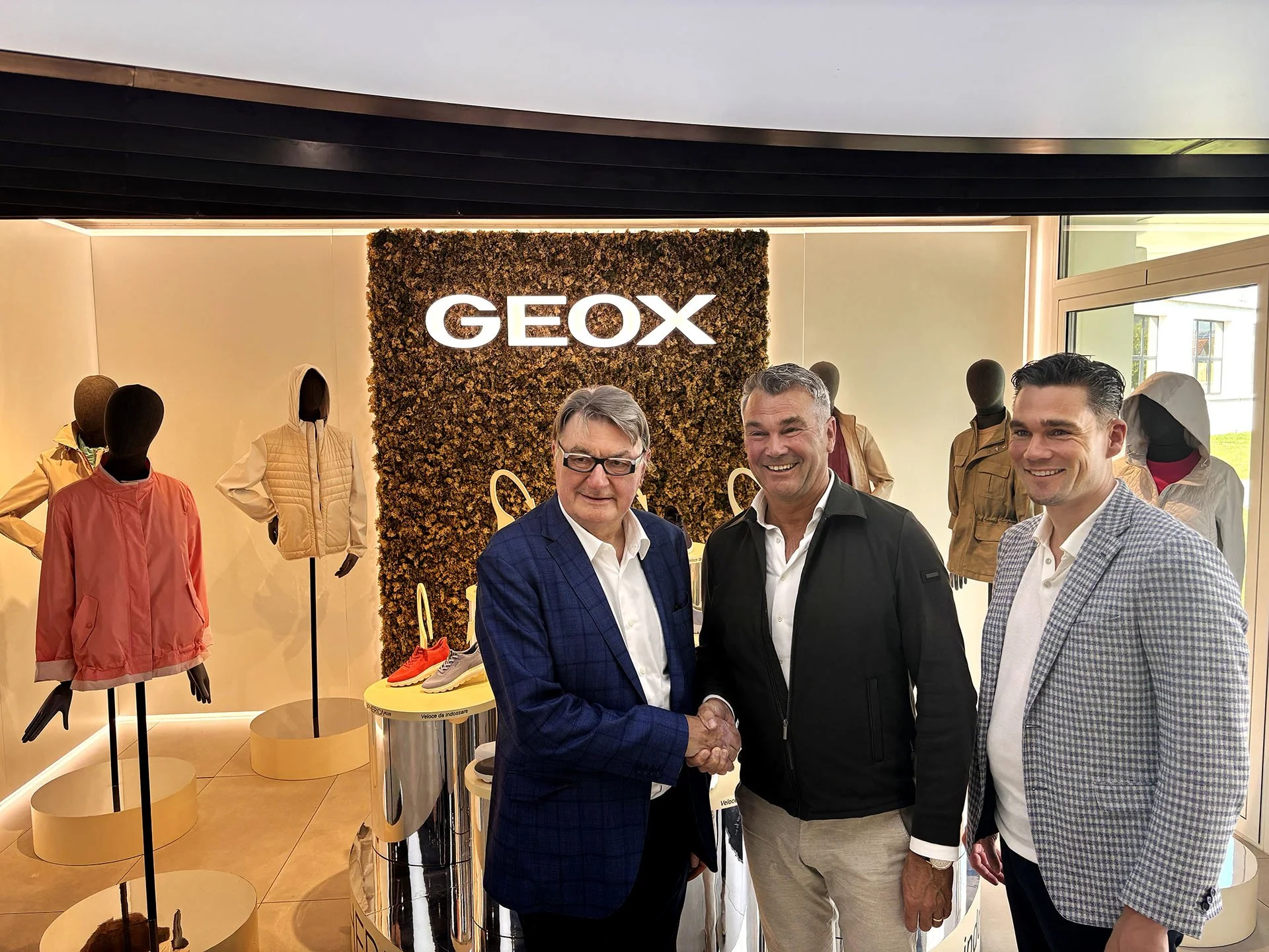 Hooijer Group verwelkomt GEOX in portfolio vanaf SS’27