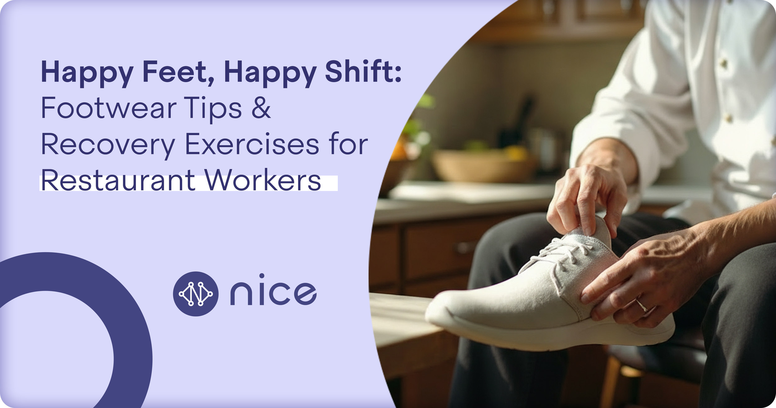 Footwear Tips and Recovery Exercises for Restaurant Workers