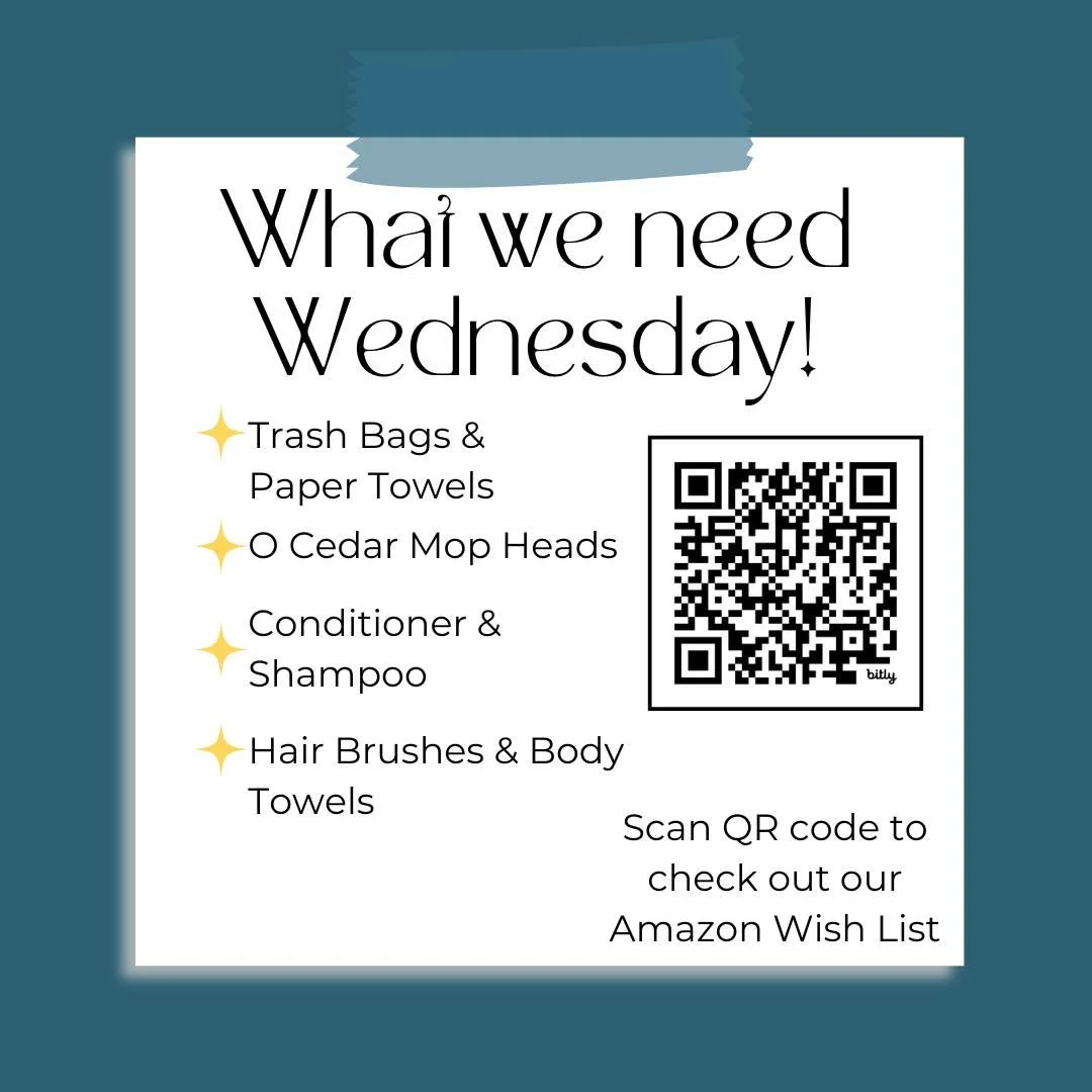 What we need Wednesday!! 🙌

Thank you in advance for the generosity 😊