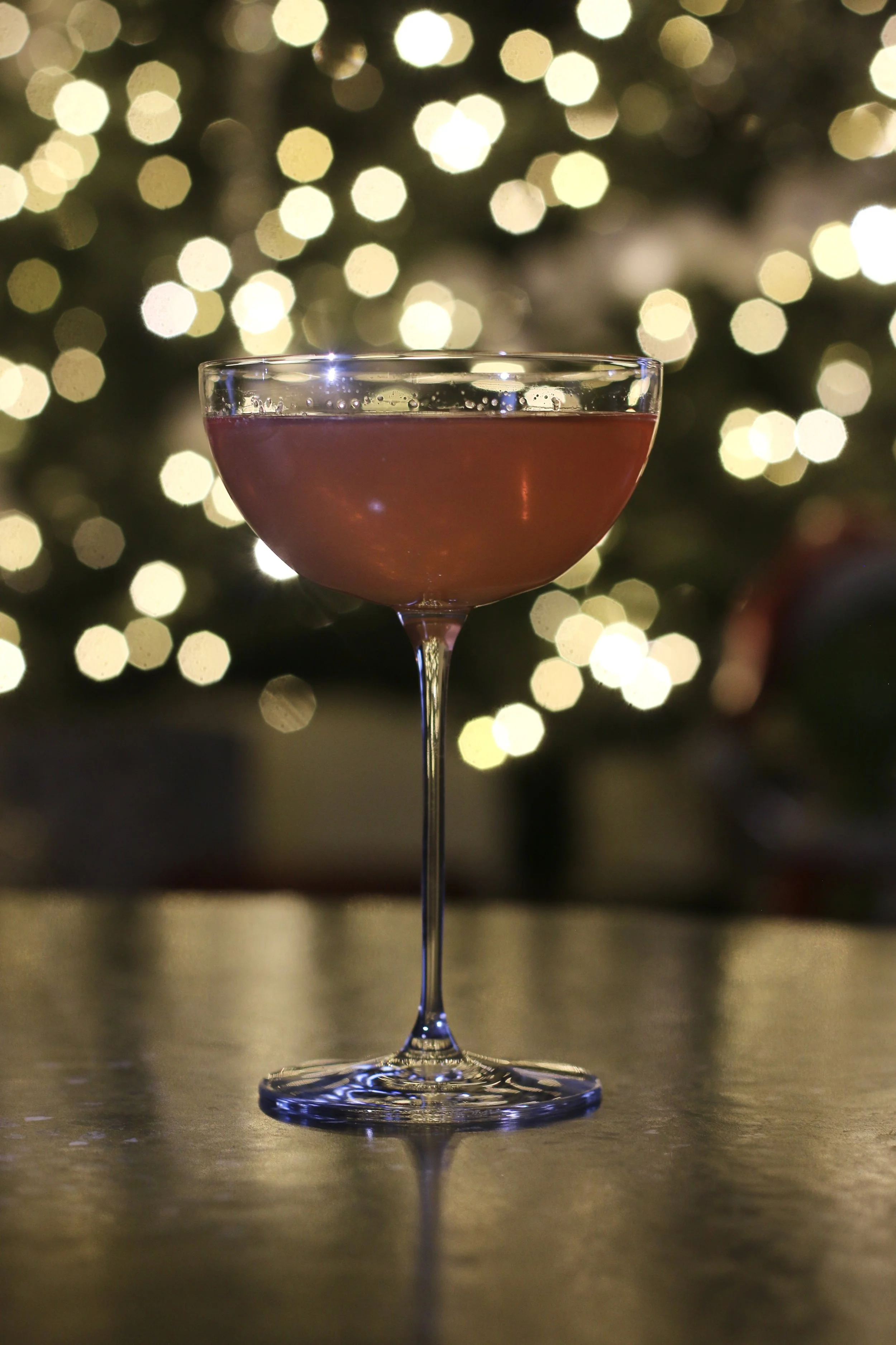 A Festive Twist on the French Gimlet