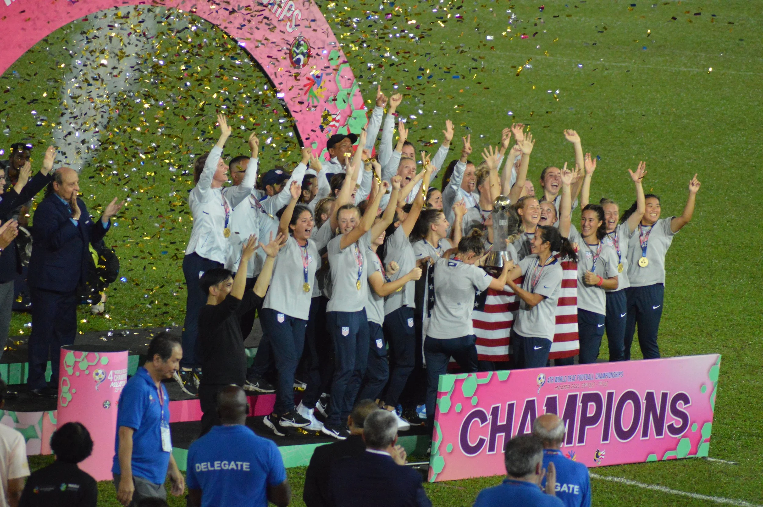 Casey King & Team USA DIFA World Champs