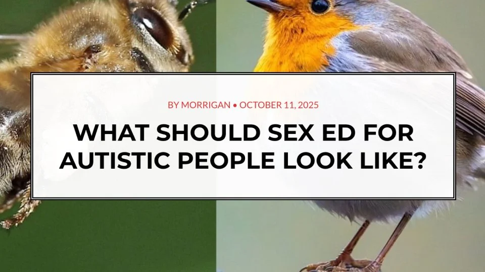 what should sex ed for autistic people look like