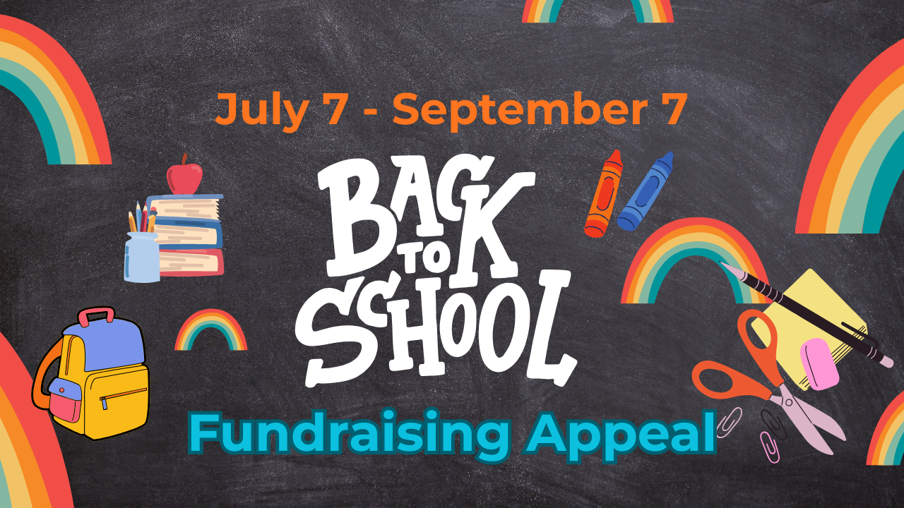 BACK TO SCHOOL FUNDRAISING APPEAL