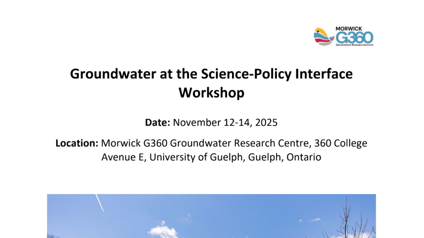 Groundwater Science-Policy Workshop Features Solutionscapes Researchers