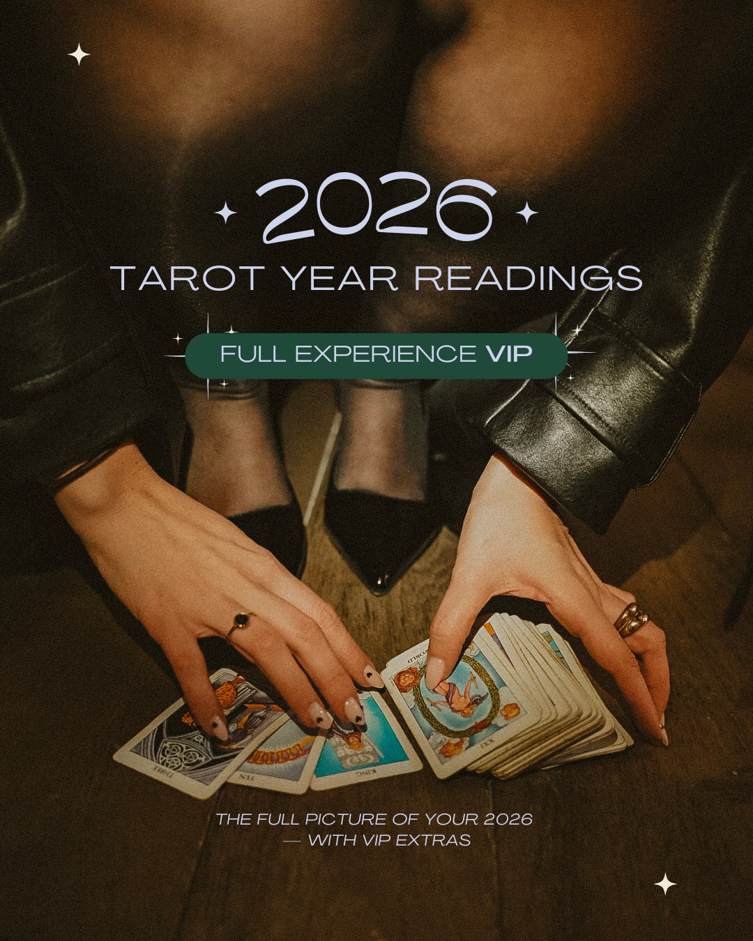 2026 Tarot Year Reading: Full Experience VIP
