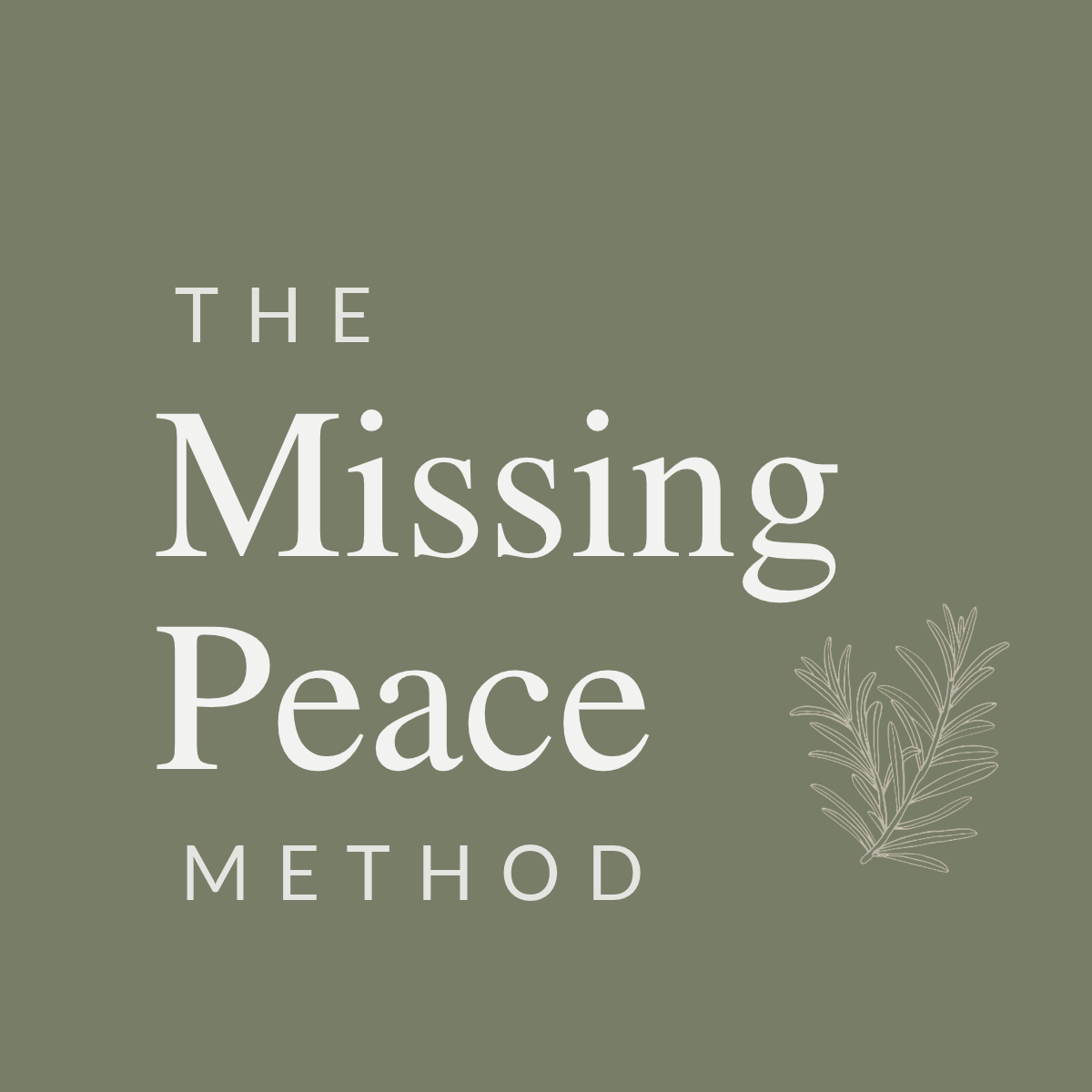 The Missing Peace Method