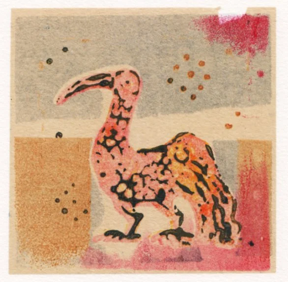 Harbinger I, monoprint