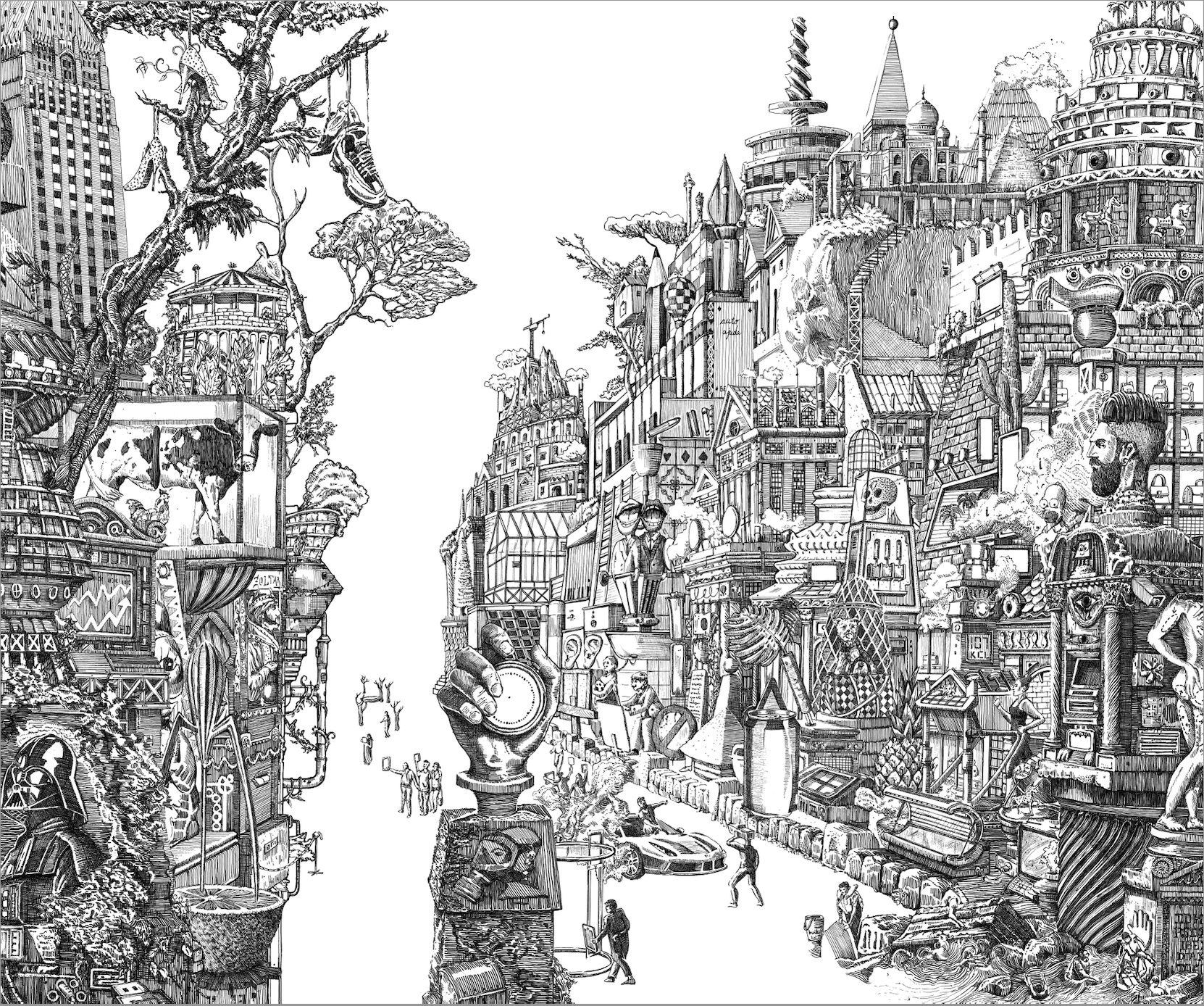   Via Utopia  l Ana Aragão (2016), original drawing 