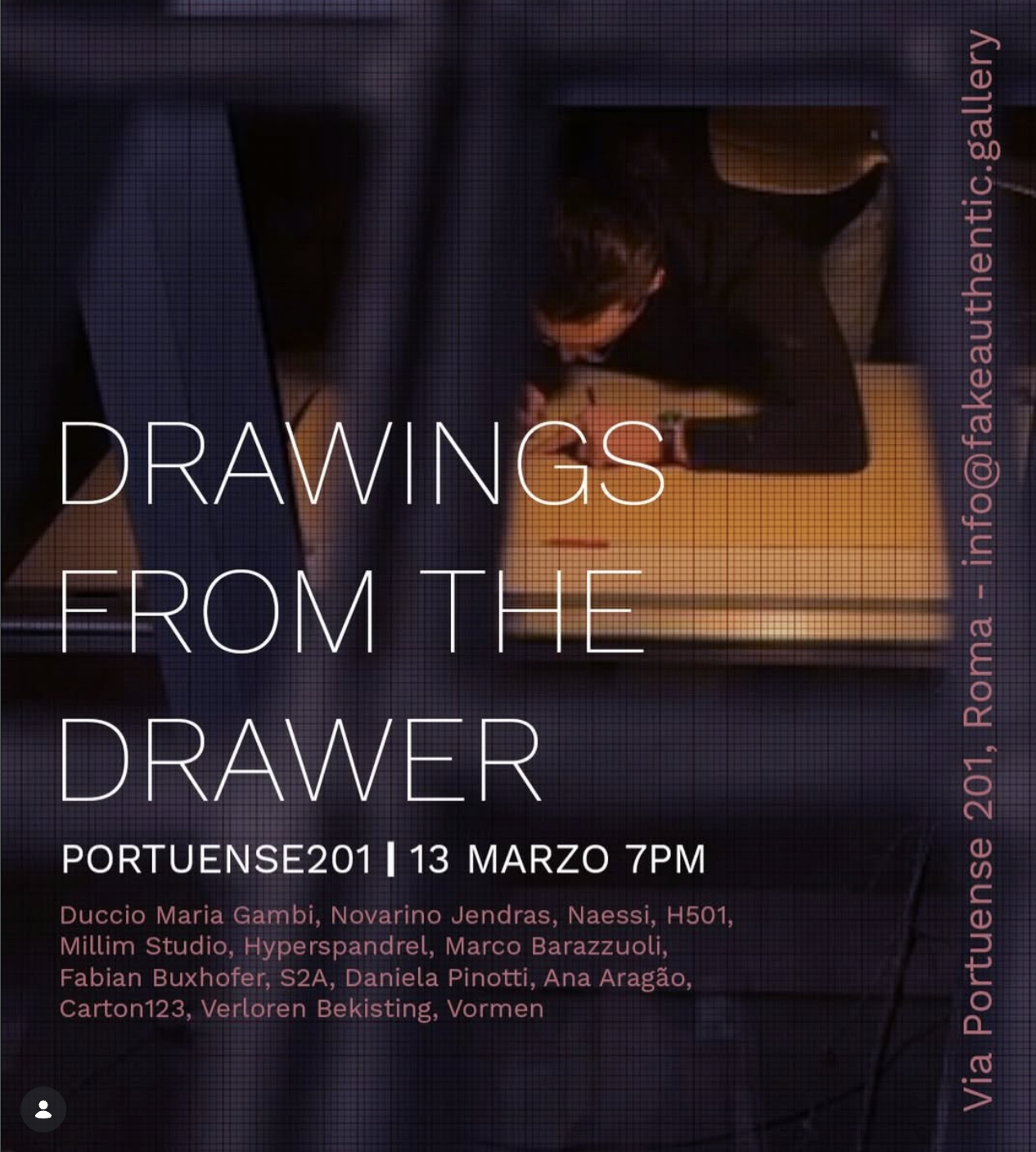 "Drawings From The Drawer”: Ana Aragão in Rome