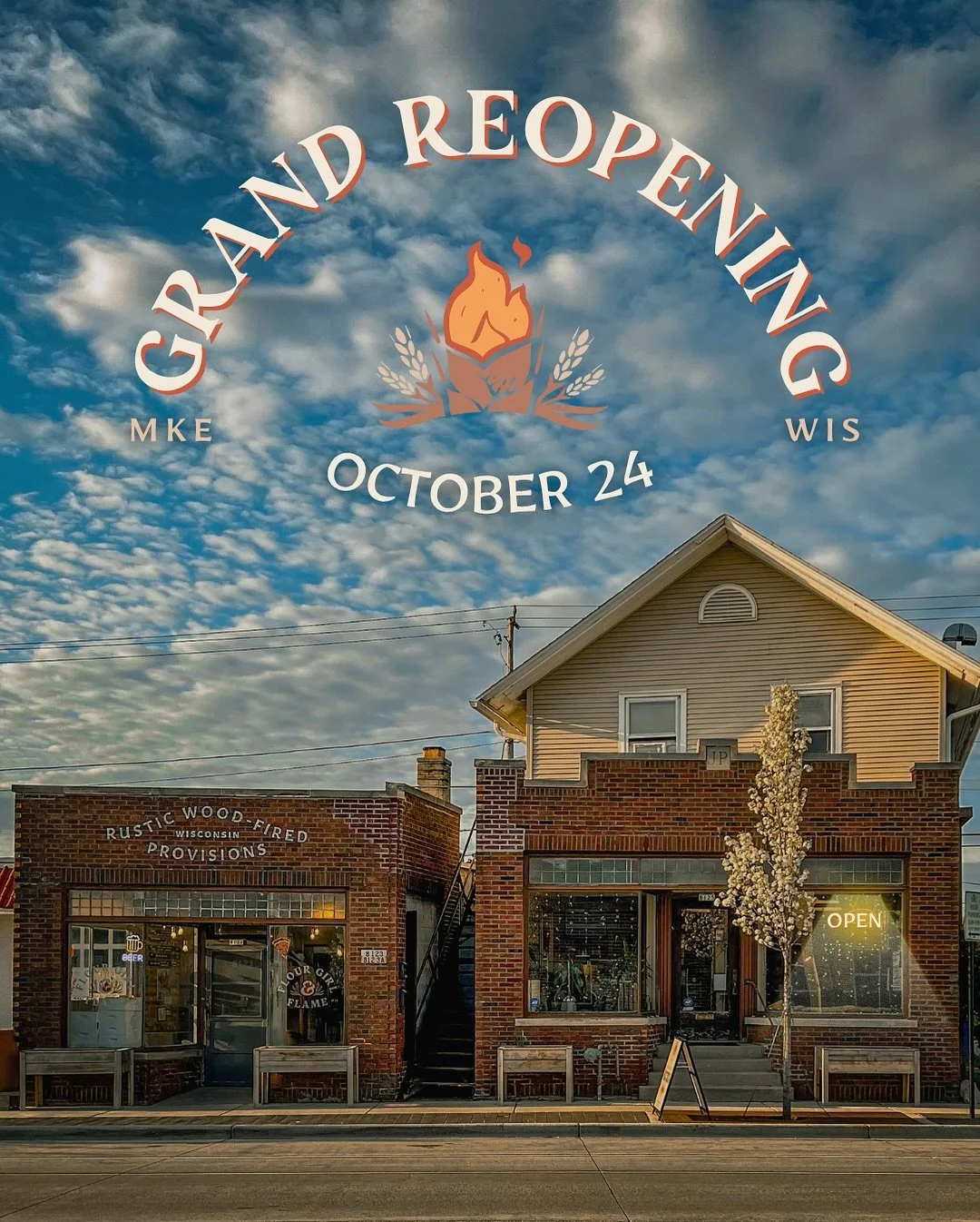Welcome to our grand re-re-re-re-opening week! We&rsquo;re blowing the doors off our West Allis shop this Friday and welcoming yall back!

We put together a handy dandy list of what happens when we flip from mobile to dine-in/carryout. We&rsquo;ll be