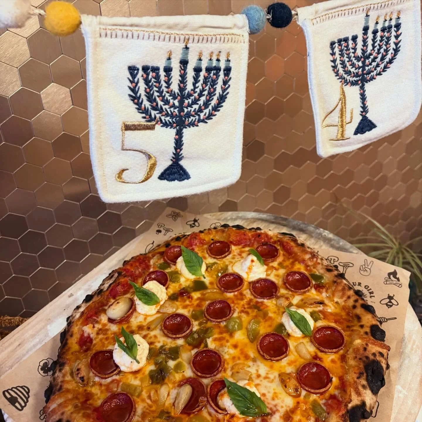 Chag Sameach on the first day of Hanukkah and if you&rsquo;re a ho for Christmas we&rsquo;ve got that covered too. Trees up, RBG&rsquo;s up, and vibes are all the way up. (So is the heat) ❤️&zwj;🔥

We&rsquo;ve got a nice little spesh to keep you coz