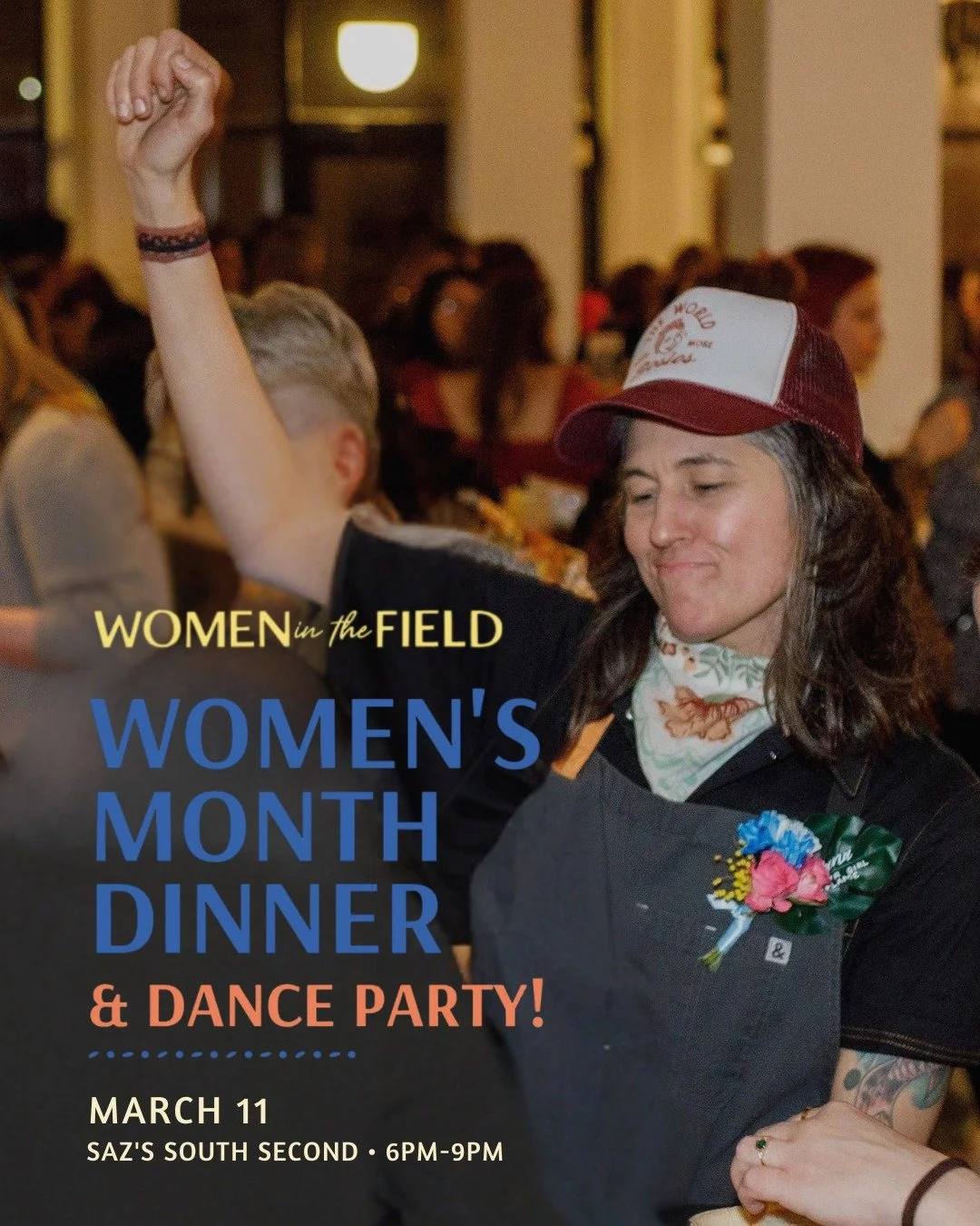 Come hungry. Leave loud 🔥🌱✌🏼🌾❤️&zwj;🔥🏴&zwj;☠️🪩

Women&rsquo;s Month deserves more than a polite little toast. It deserves a full-on feast. @womeninthefieldmke (fka Let's Talk Womxn) is bringing together some of the boldest and most wildly tale
