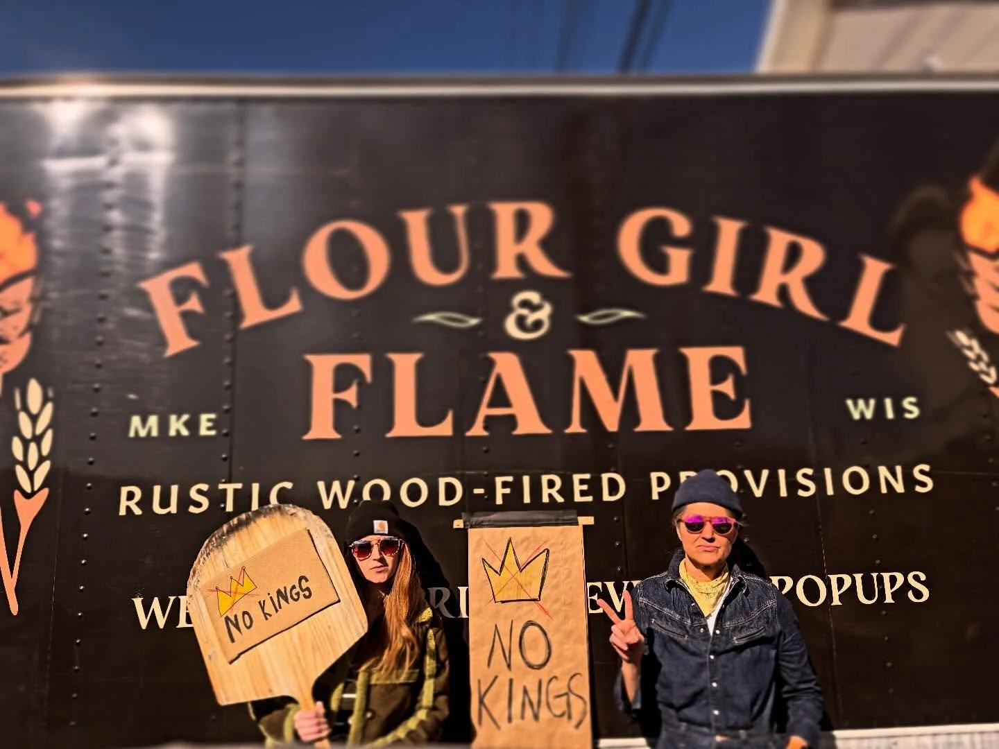 👑 You know where we stand. As our community gathers at the Washington Park band Shell today at noon to bring joyful noise in protest of No Kings in America, we&rsquo;ll be here waiting with pride (and this weeks special). 

Today&rsquo;s signs of re