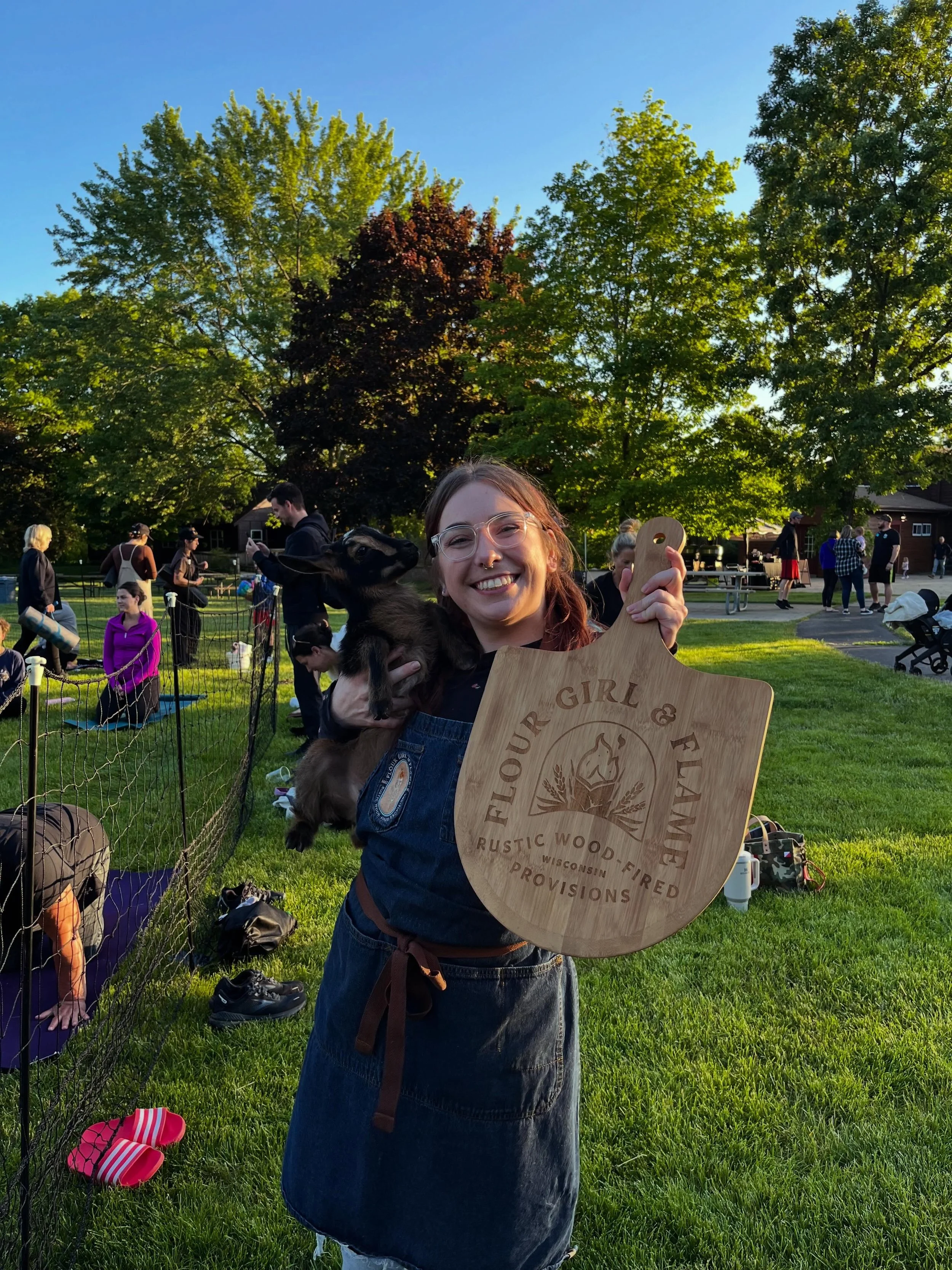 We&rsquo;re saying good bye to the GOAT today. (And not the goat from goat yoga). 🐐 To our Lau-Bau, Larry we want to marry, LB, Labubu, lil bau wow, Lauren Bauman @laurzabaum you will be missed. We are wishing you nothing but great vibes and happy t