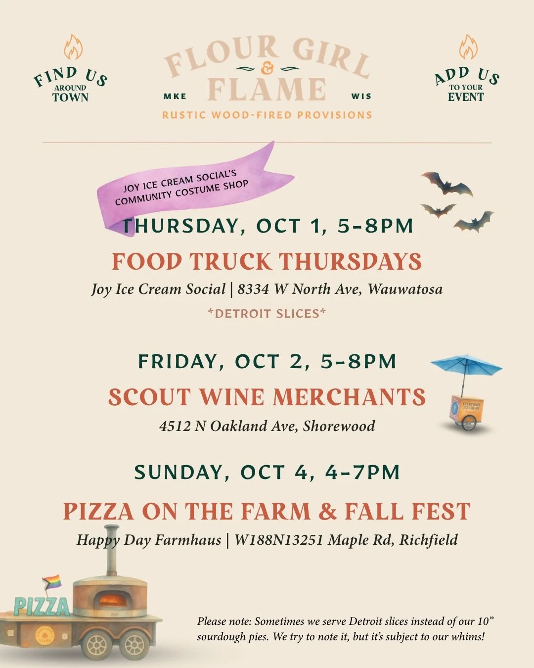 Somewhere between a birthday party, a wedding party, and a pizza party, we lost track of what day it was in the best possible way.
 
 
We had @foodrightinc&rsquo;s inaugural Forks &amp; Futures fundraiser. And @doorsopenmilwaukee at @alicesgardenmke 