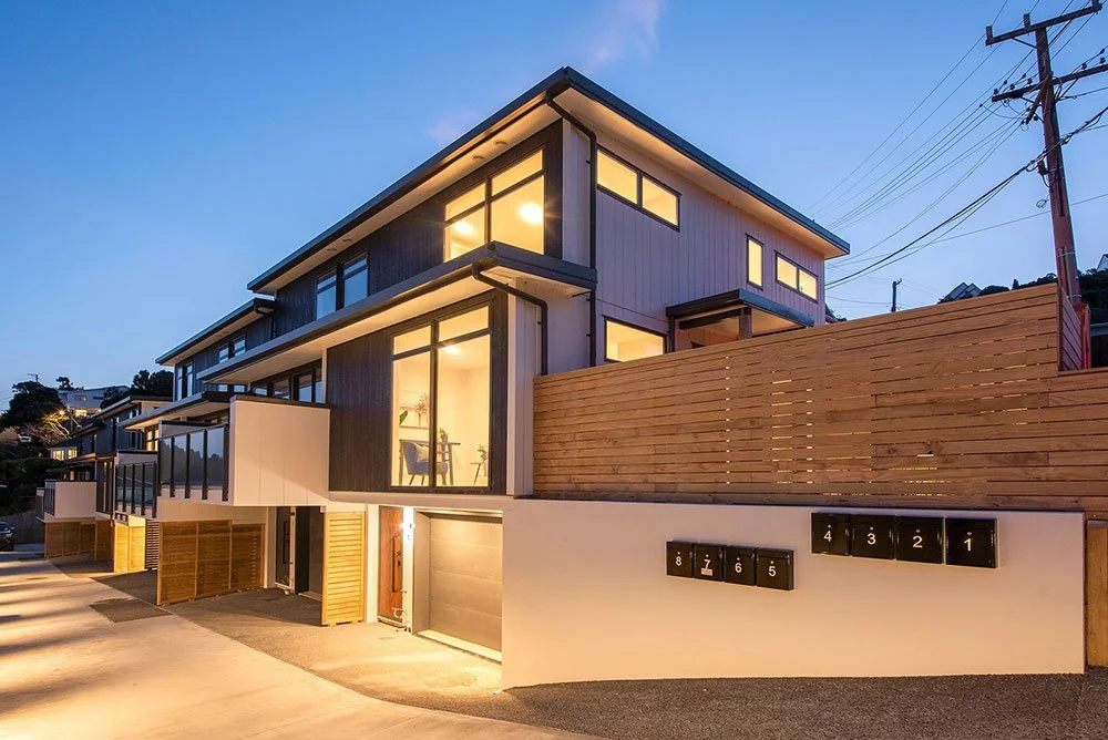 Townhouse structural engineering design by Kotare Designs