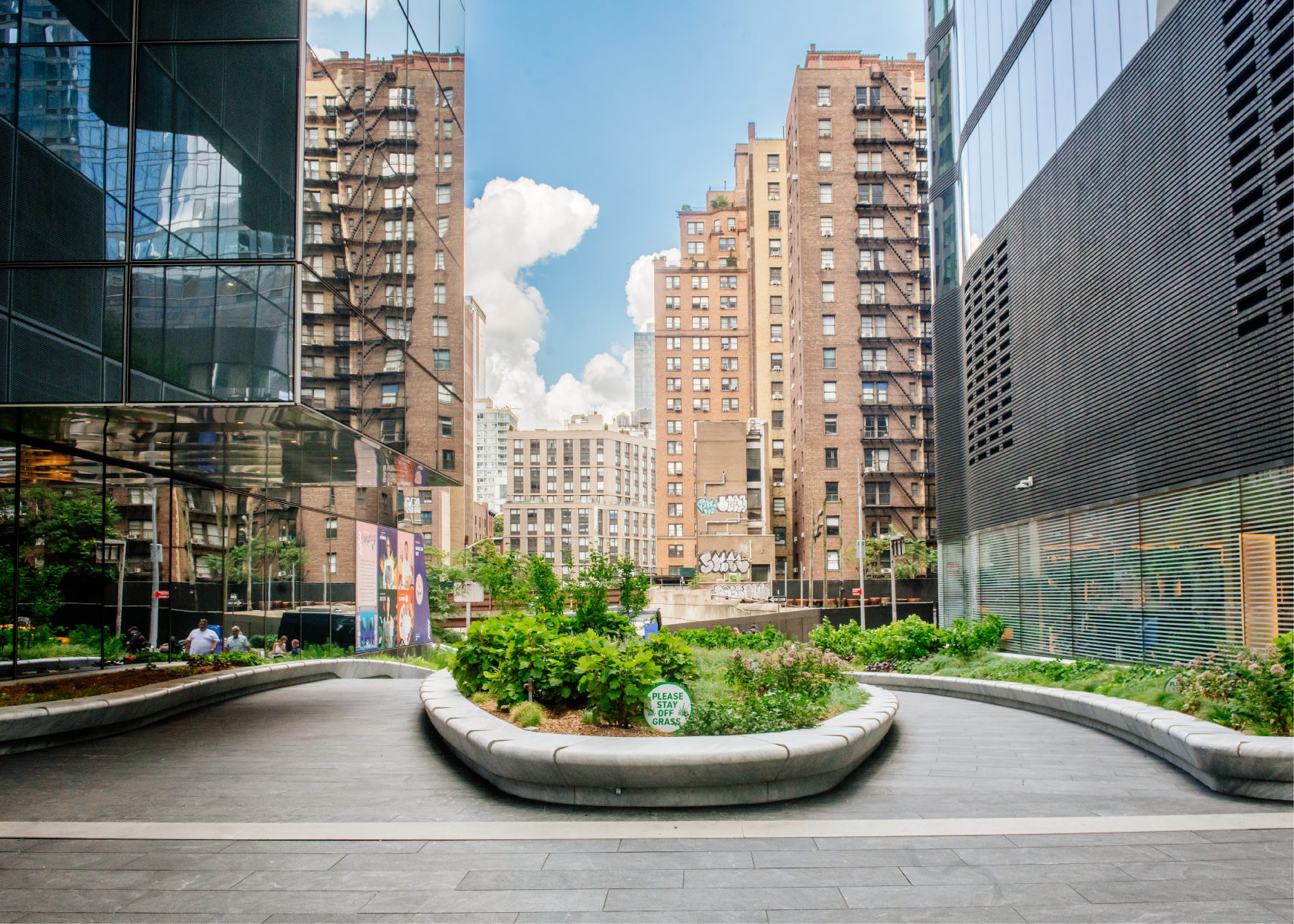 Green space at Manhattan West