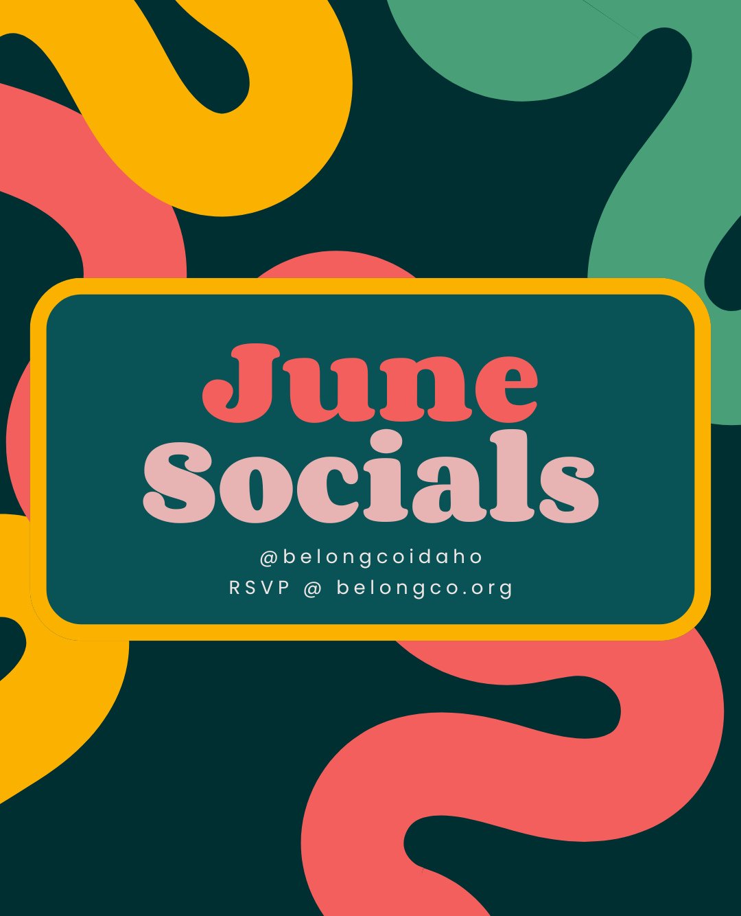 June Socials☀️⁠
⁠
🗓️ June 12th⁠
⏰️ 12pm-2pm⁠
Idaho Food Bank 🫂⁠
RSVP @ belongco.org⁠
⁠
🗓️ June 26th⁠
⏰️ 6:00pm-8pm ⁠
Eagle Concert Gathering ⁠
📍Eagle Public Library⁠
no RSVP needed⁠
⁠
🗓️ June 29th⁠
⏰️ 12pm⁠
Boise Hawks Game ⚾️⁠
FREE for particip