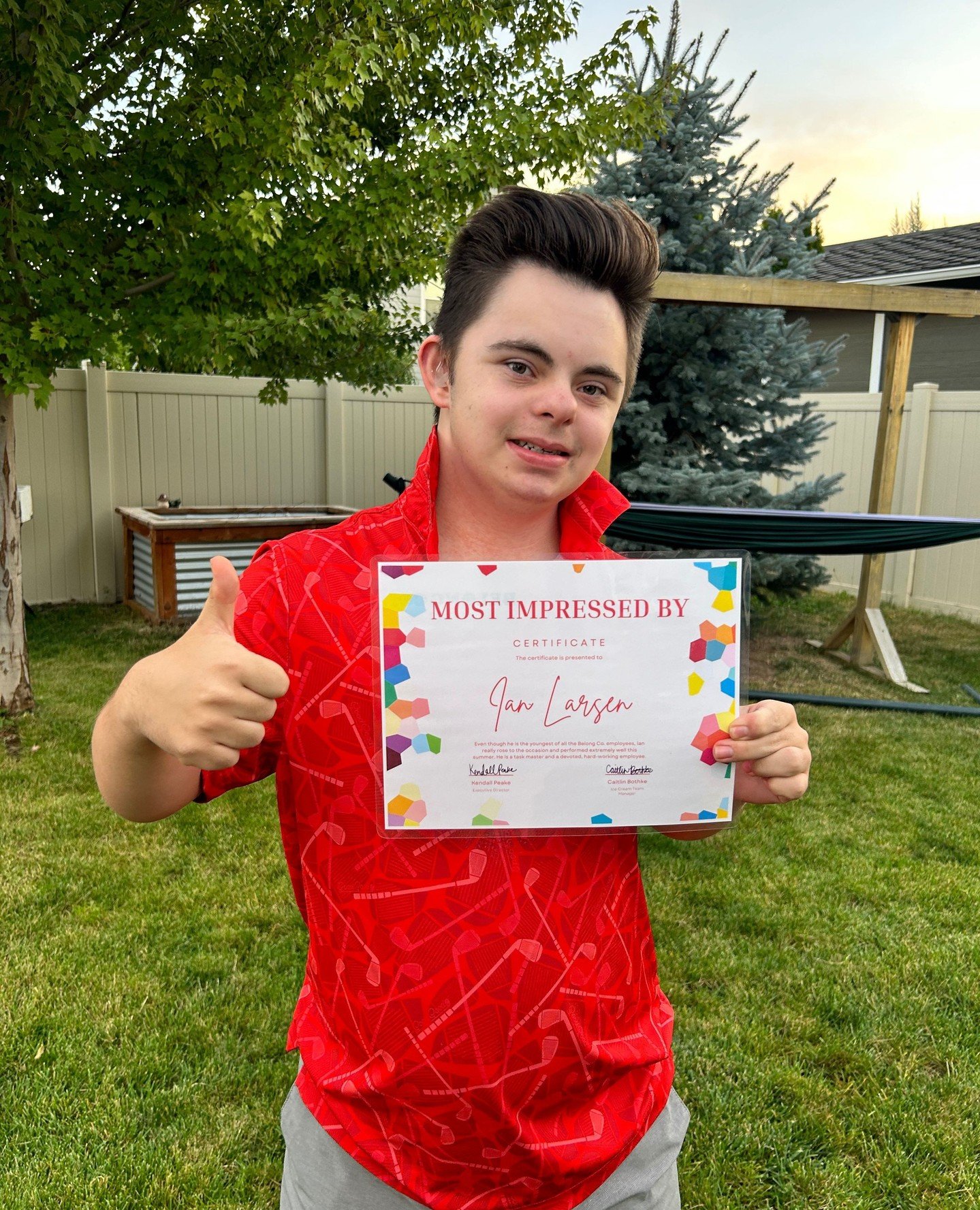 Ice Cream Employee Spotlight🍦⁠
Meet Ian 🍪⁠
⁠
- What is your favorite ice cream flavor from the ice cream cart?⁠
Crazy Cookie⁠
⁠
- Why are you excited to work for Belong Co. Ice Cream?⁠
To win another trophy this year (end of year competition)⁠
⁠
- 