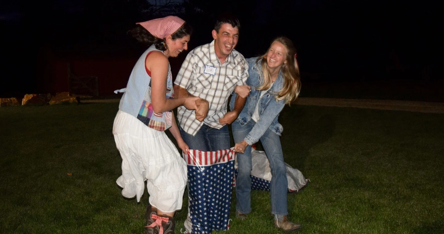 Our first Belong Co. Hoedown Dance was a hit! 🤠⁠
⁠
Line dancing, potato races, and nonstop smiles &mdash; this crew knows how to have a rootin&rsquo; tootin&rsquo; good time!!