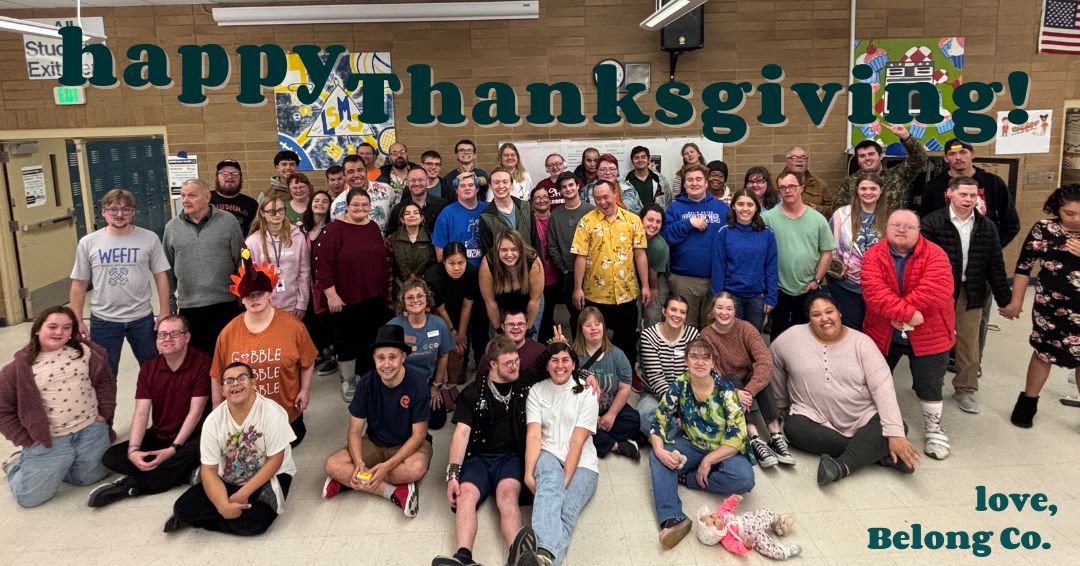 Grateful for our team, our community, and the joy of creating meaningful work together. Happy Thanksgiving from all of us at Belong Co. 🧡🦃