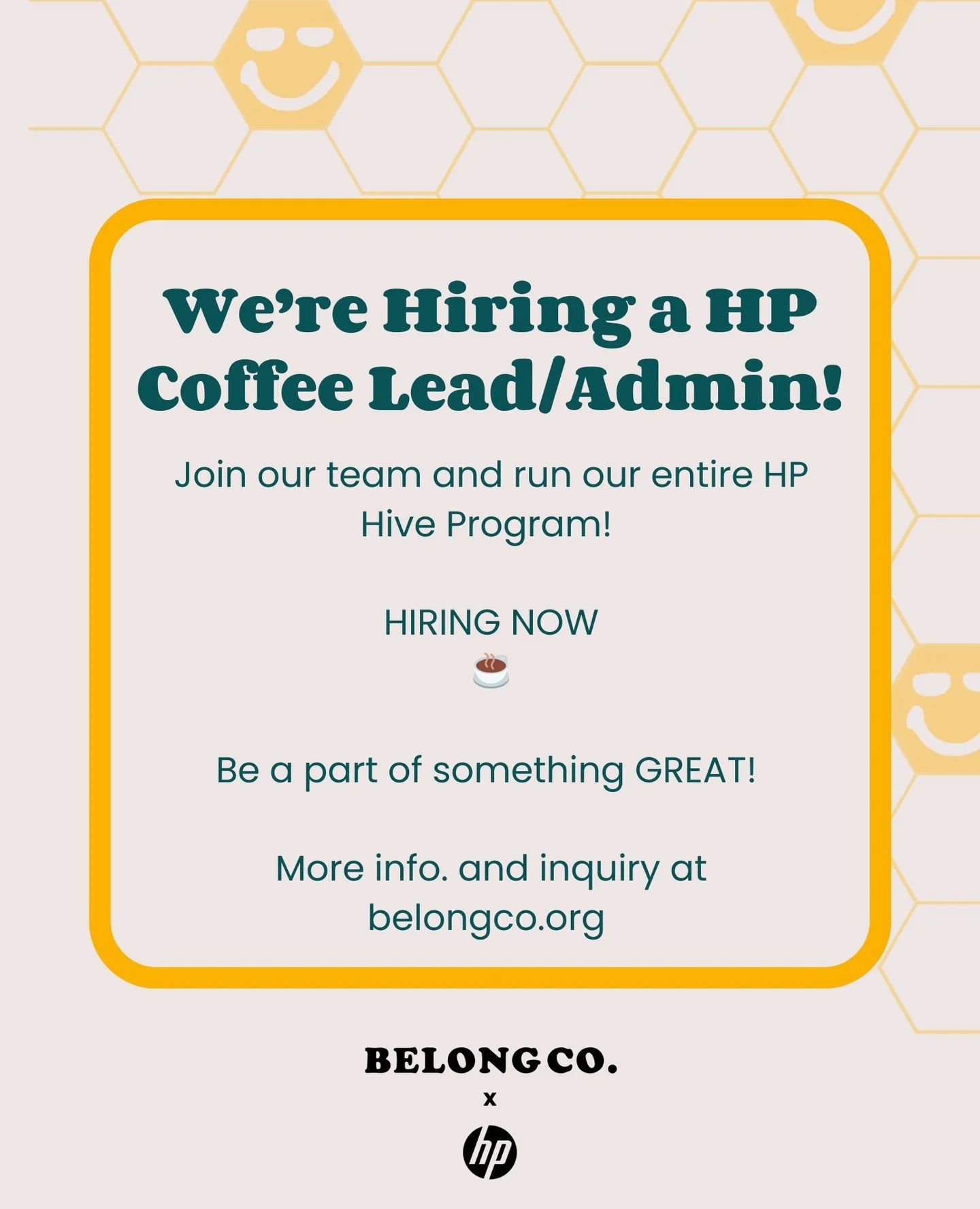 Want to run an entire Belong Co. Coffee program?! We have just the job for you!! ⁠
⁠
More details and inquiry through belongco.org ☕️ ⁠
⁠
Not interested personally, share with someone who might want to join our team!!
