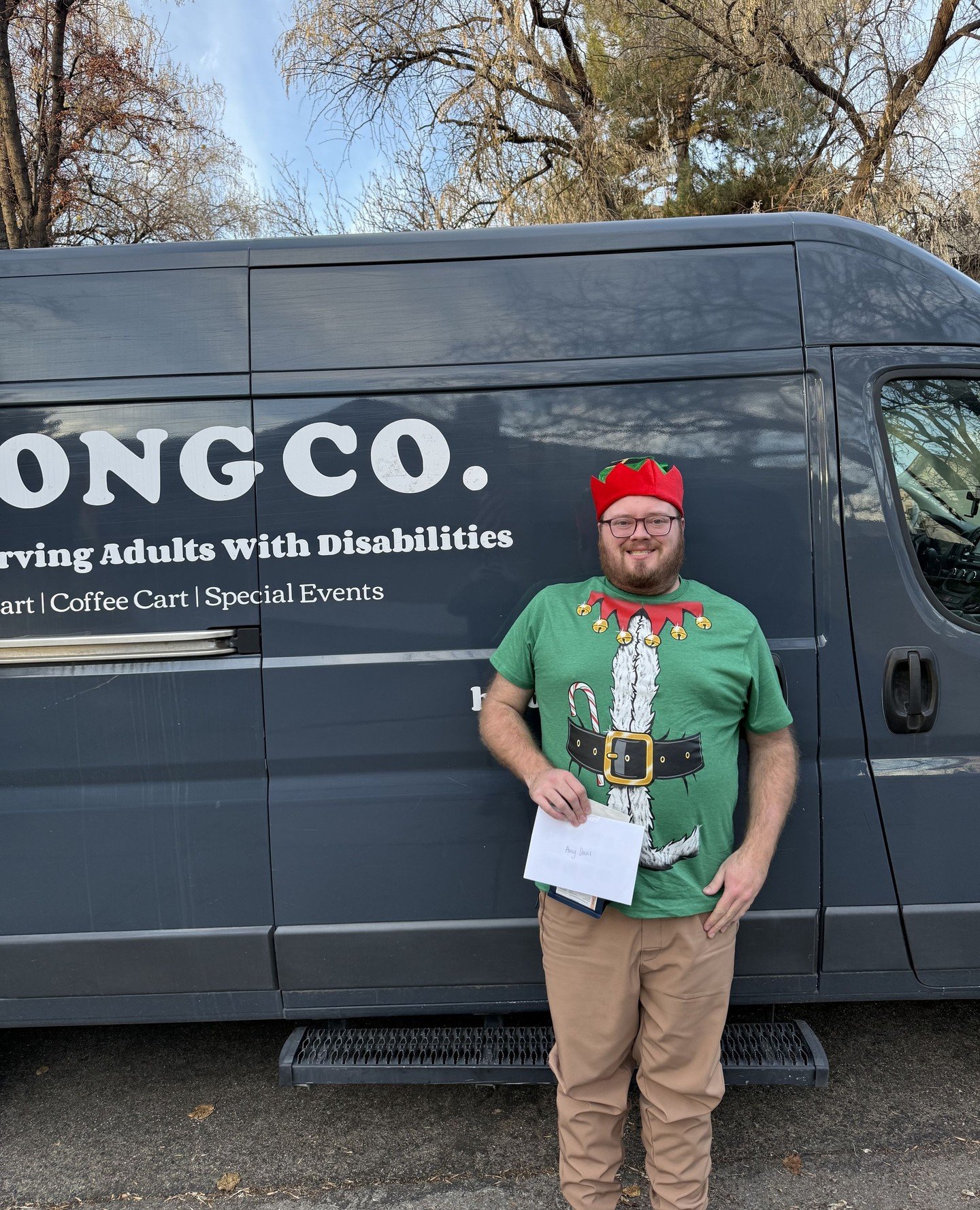 Our favorite time of year - appreciating our donors + partners with some sweet Christmas deliveries 🎁