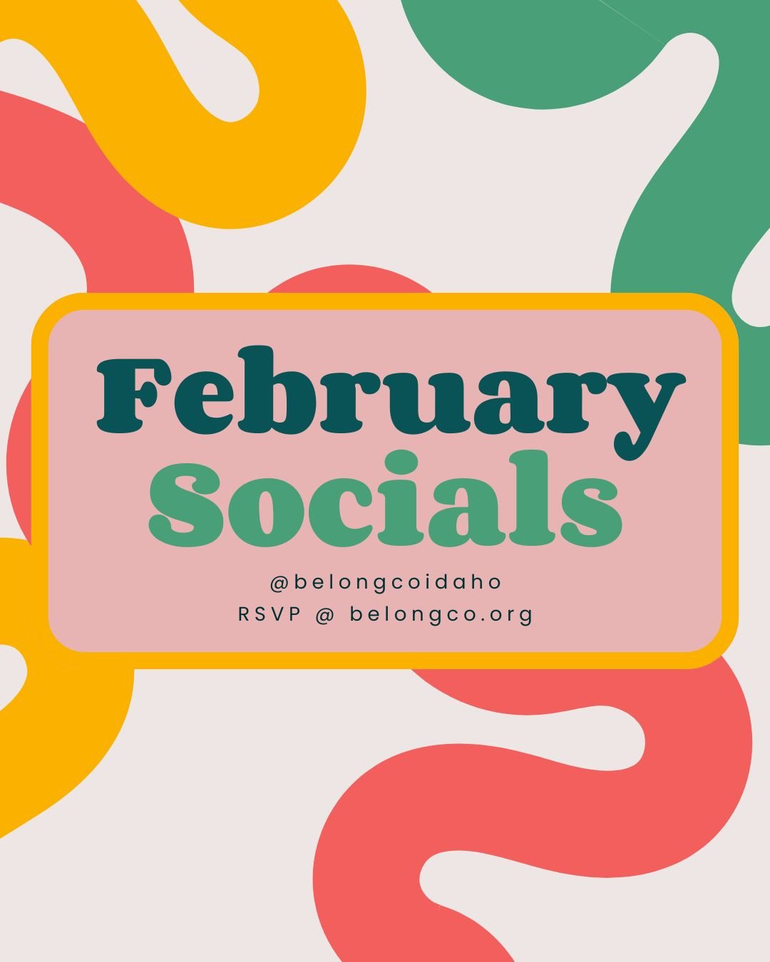 February Socials 😊⁠
⁠
Cooking Class⁠
🗓Feb. 2nd⁠
⏰3pm-4:30pm⁠
📍BSC near BSU⁠
Waitlist at belongco.org⁠
FREE for Participants⁠
⁠
Pizza Gathering⁠
🗓Feb. 7th ⁠
⏰ 11:30am-1pm⁠
📍IPC on Fairview Ave.⁠
RSVP at belongco.org⁠
FREE for Participants⁠
5 Slot