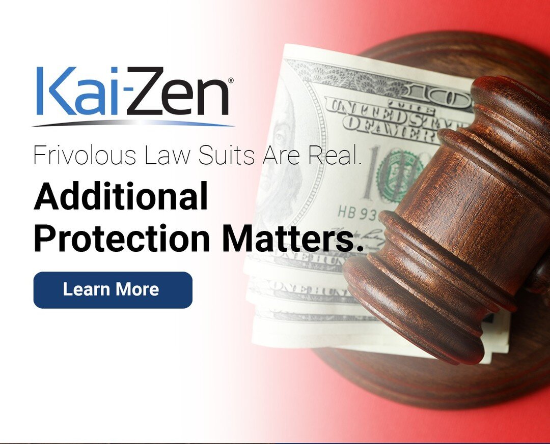 No one wants to deal with frivolous lawsuits, but they're a reality. Be prepared with Kai-Zen.

#retirement #retirementplanning #financialfreedom #investment #insurance #money #financialplanning #investing #lifeinsurance #realestate #finance #seniorl