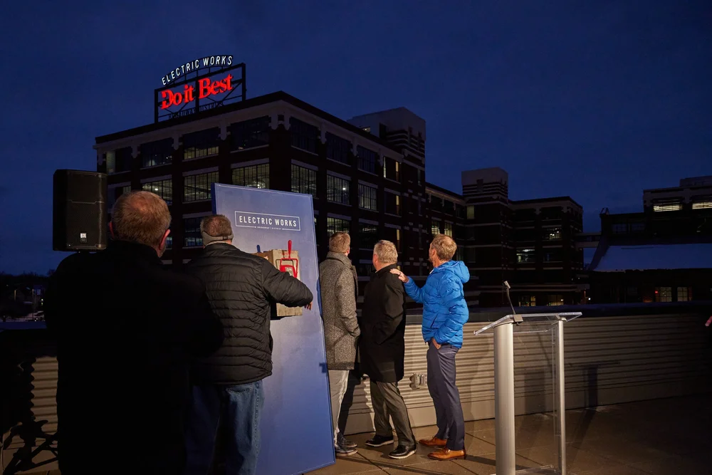 Do It Best Lighting Ceremony