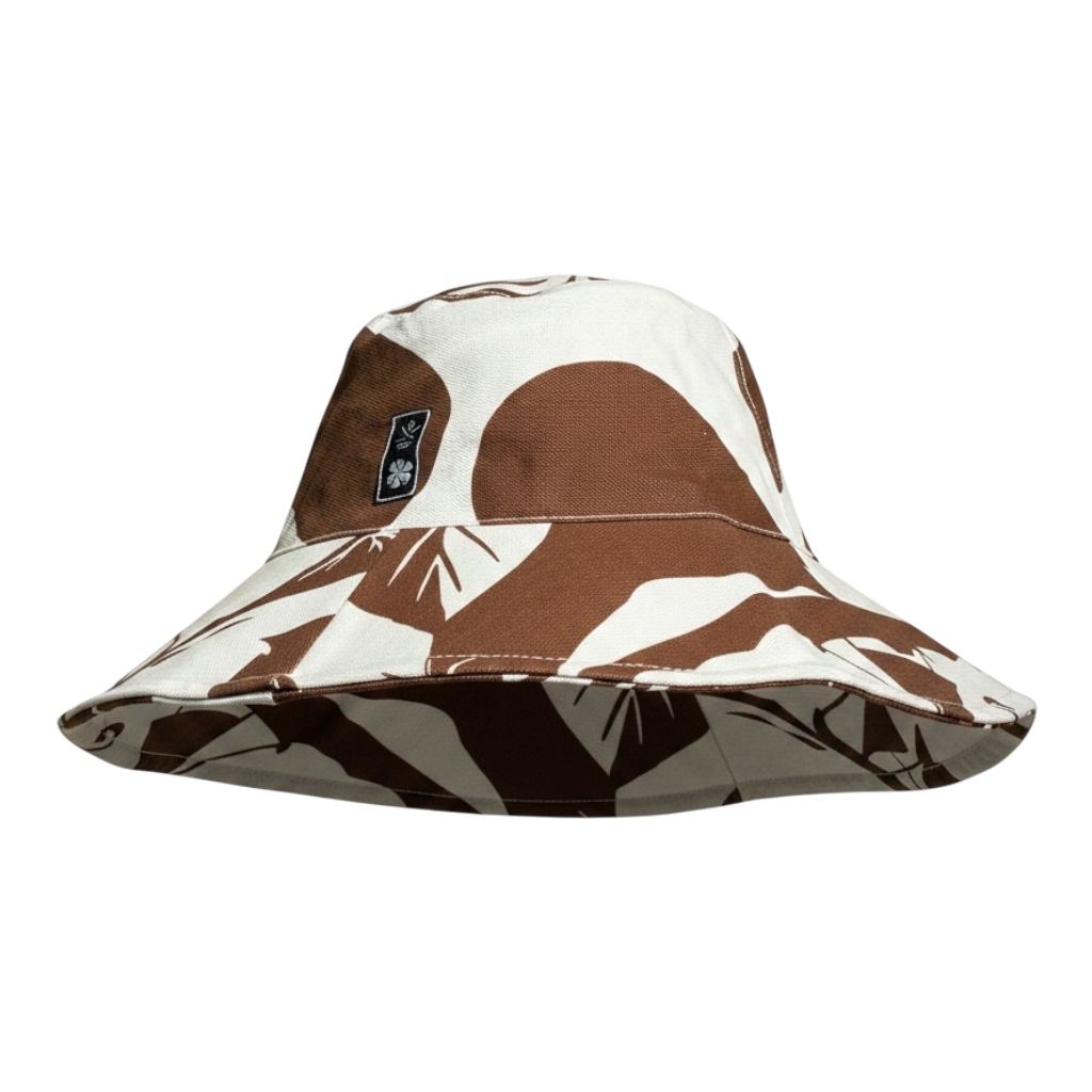 HEMP WIDE BRIM BUCKET HAT