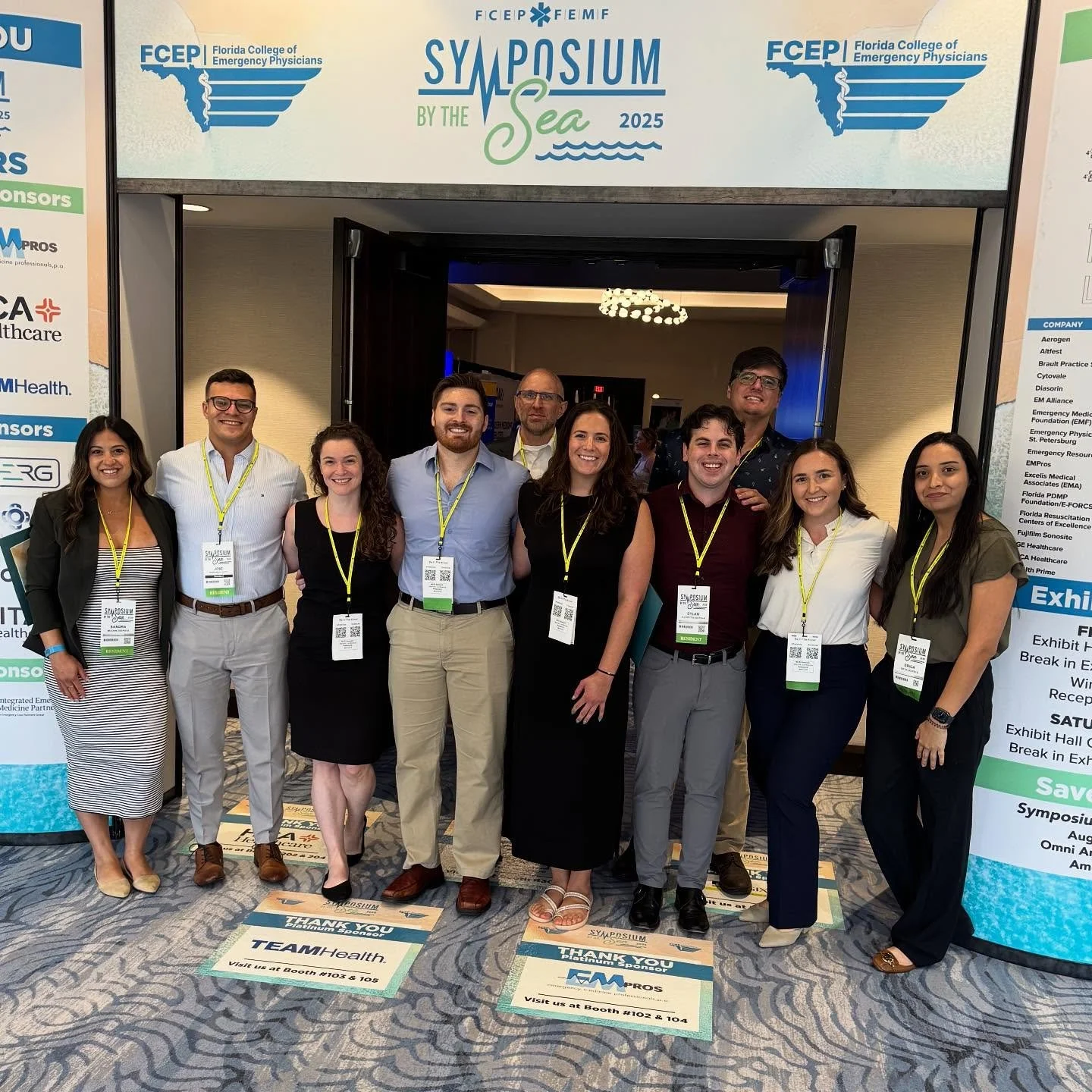 Flashback to our second year class and some of our faculty last month at Symposium By The Sea in Fort Lauderdale with excellent poster presentations as well as showings in the Quiz Bowl, Sono Race, and Clinical Case Presentation competition! Each yea