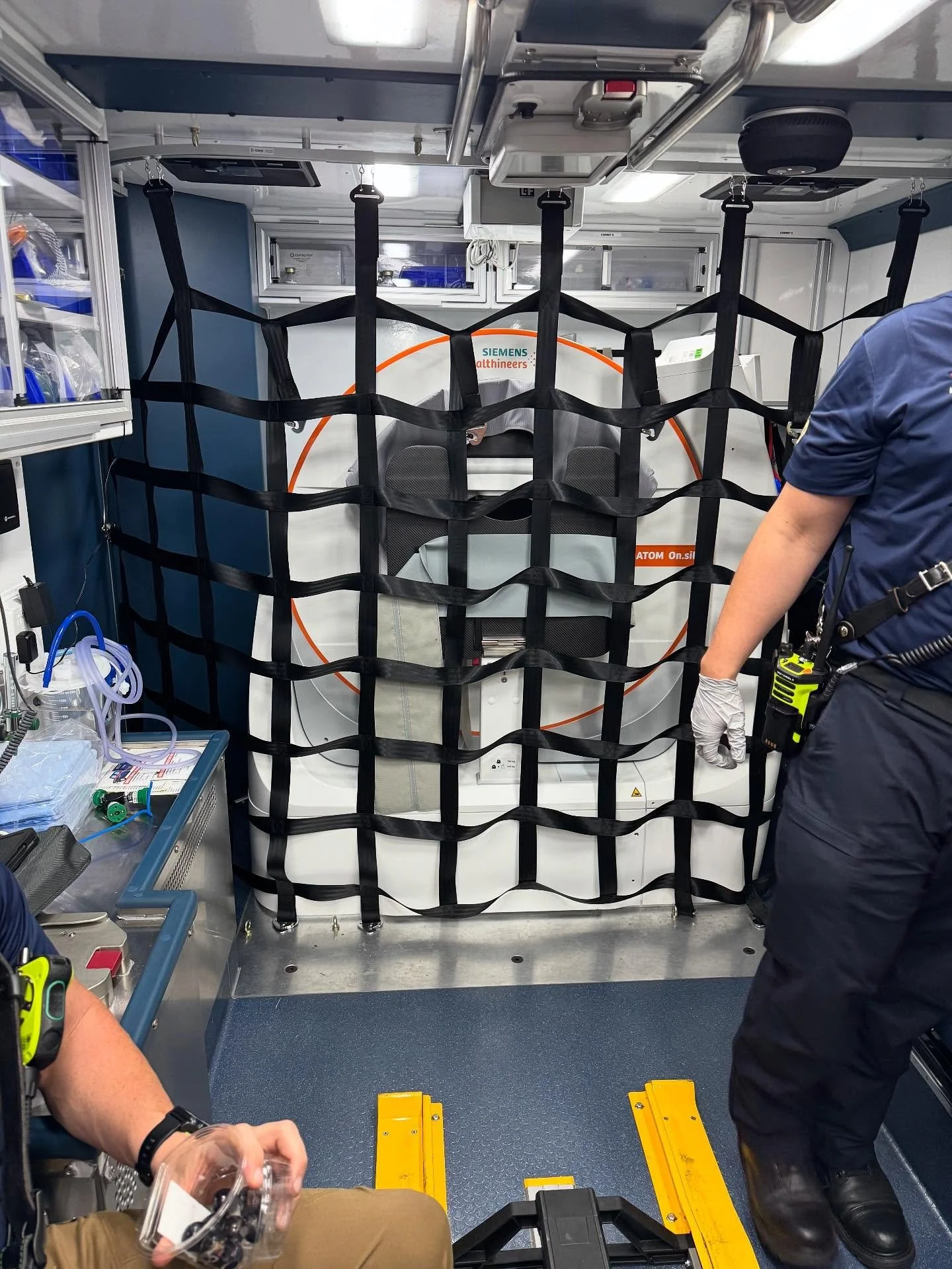 Last week some of our residents got to check out the mobile stroke unit - an ambulance with a full CT! This unit allows people from communities further from hospitals to be evaluated right away for stroke and even give them access to time sensitive t