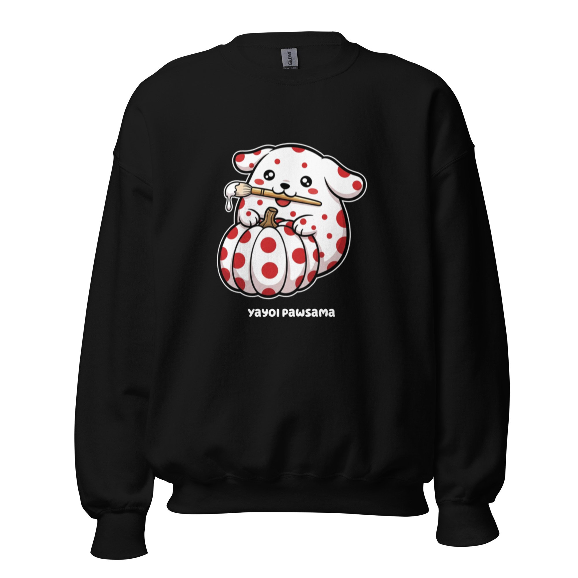 Art Friends: Yayoi Pawsama Crewneck Unisex Sweatshirt