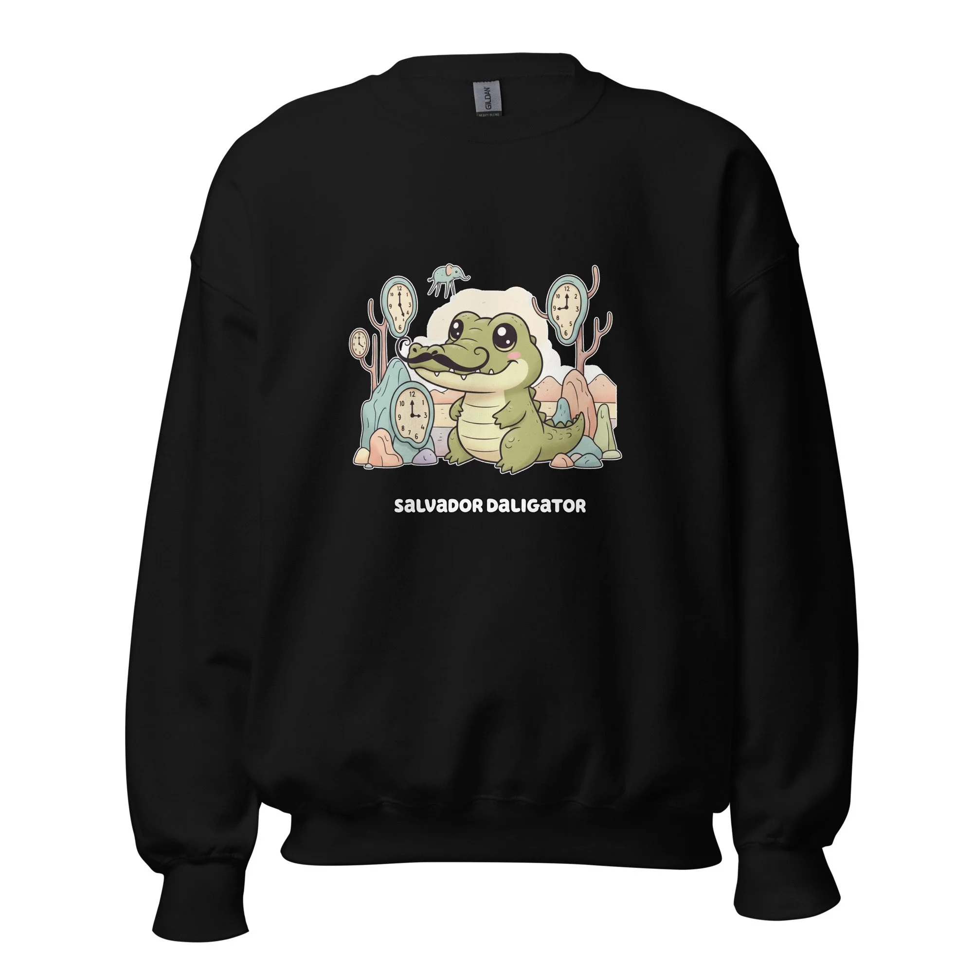 Art Friends: Salvador Daligator Crewneck Unisex Sweatshirt