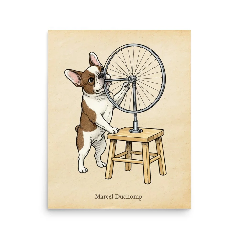 Art Friends: Marcel Duchomp Art Print