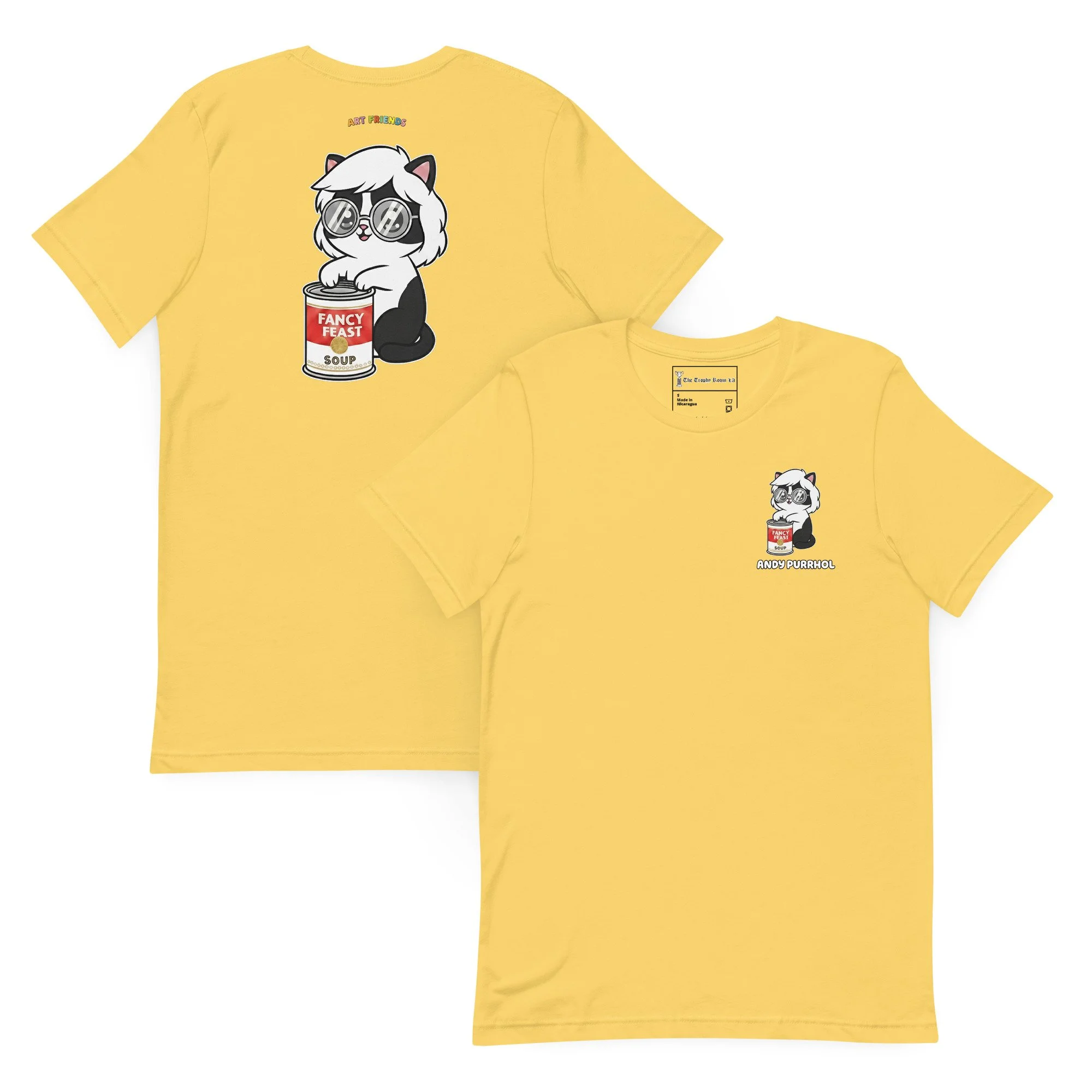 Art Friends: Andy Purrhol Unisex Tee