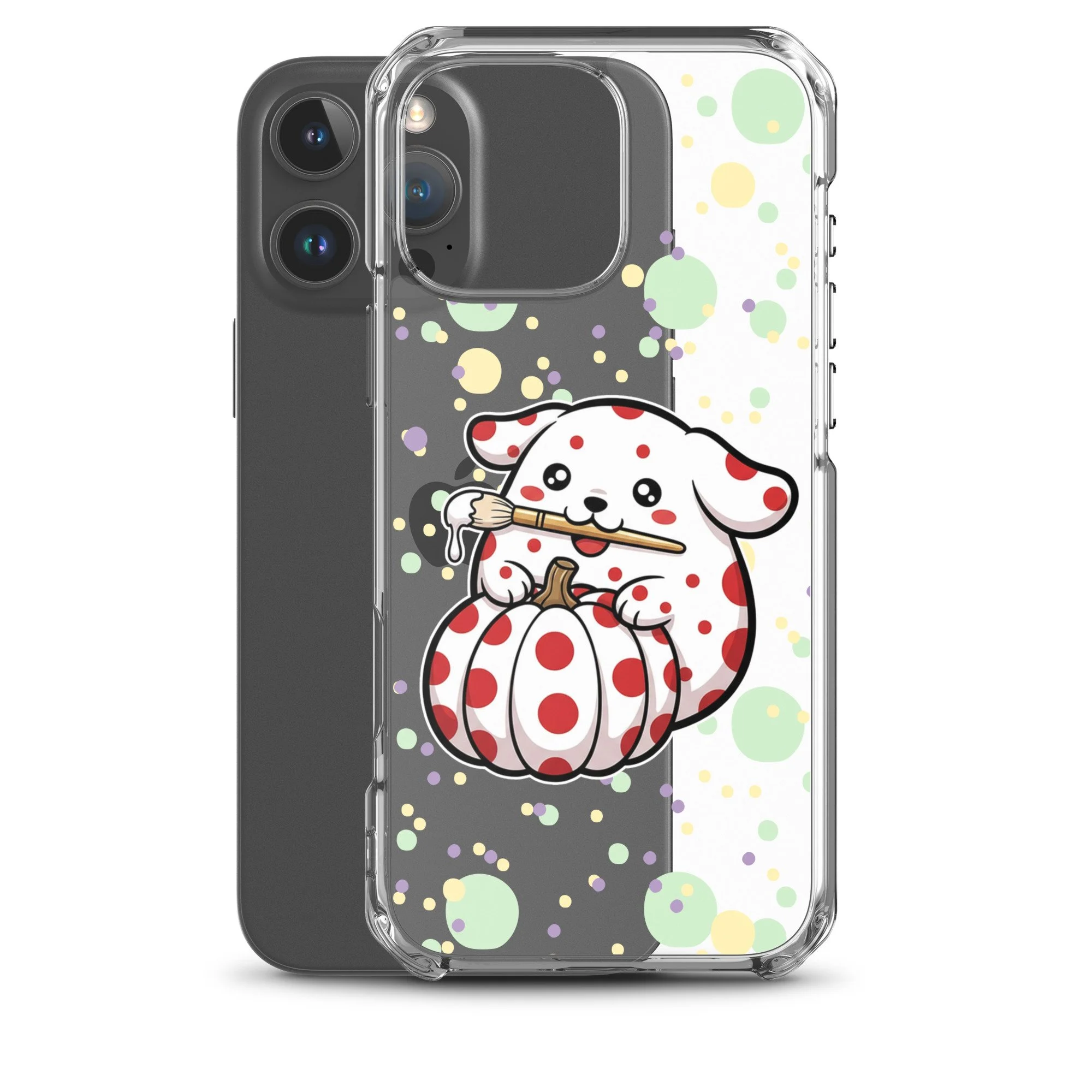 Art Friends™: Yayoi Pawsama Clear Case for iPhone®