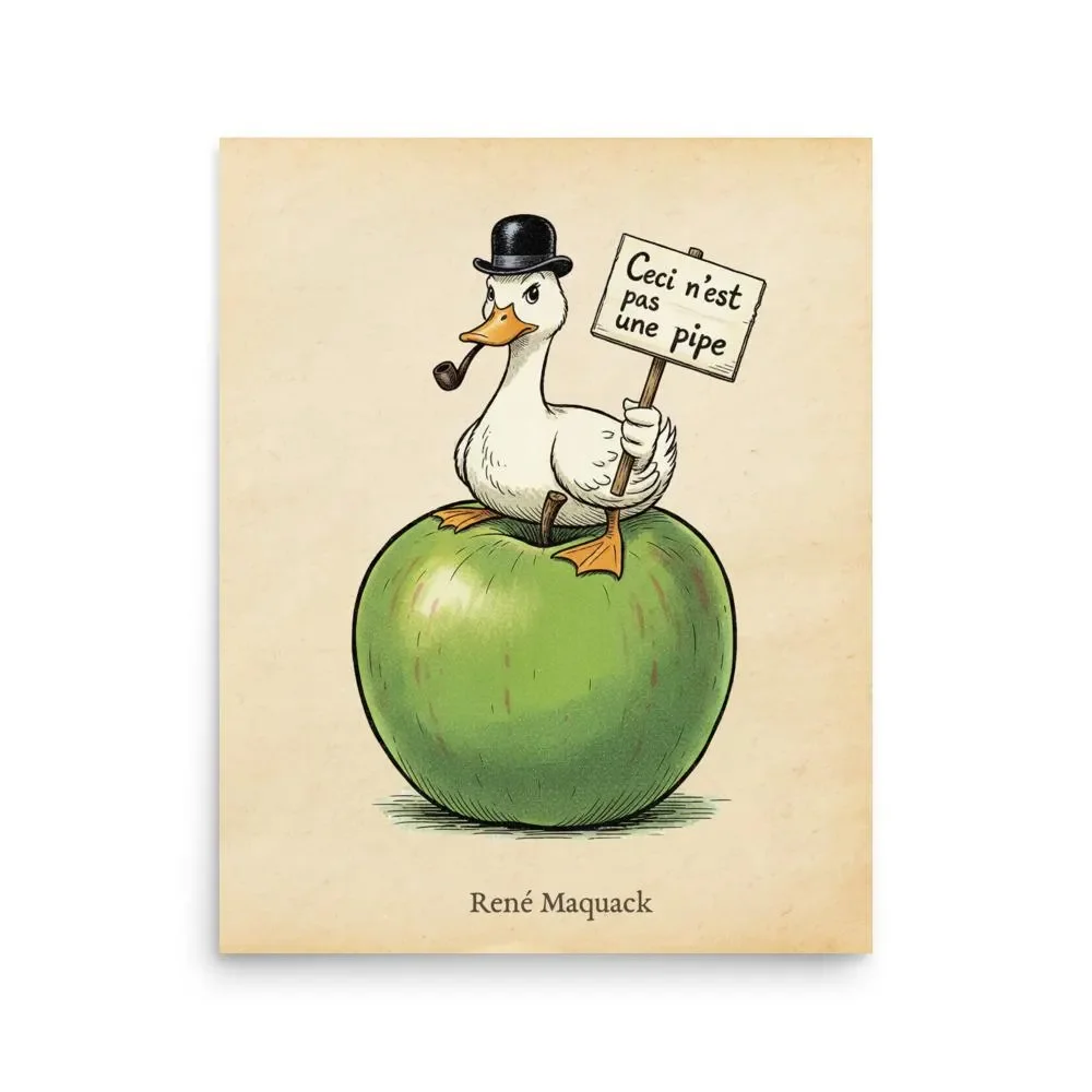 Art Friends: René Maquack Fine Art Print